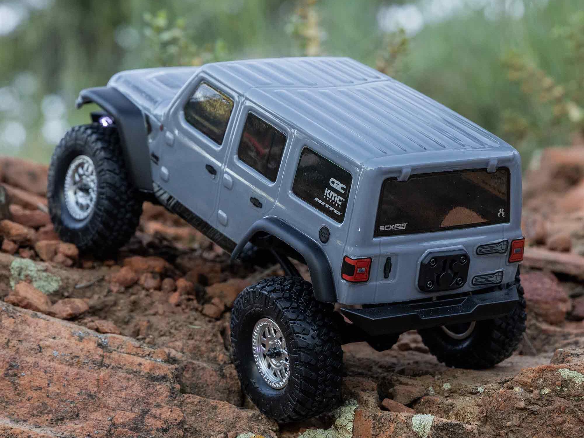 SCX24 Jeep Wrangler JLU RTR, Grey