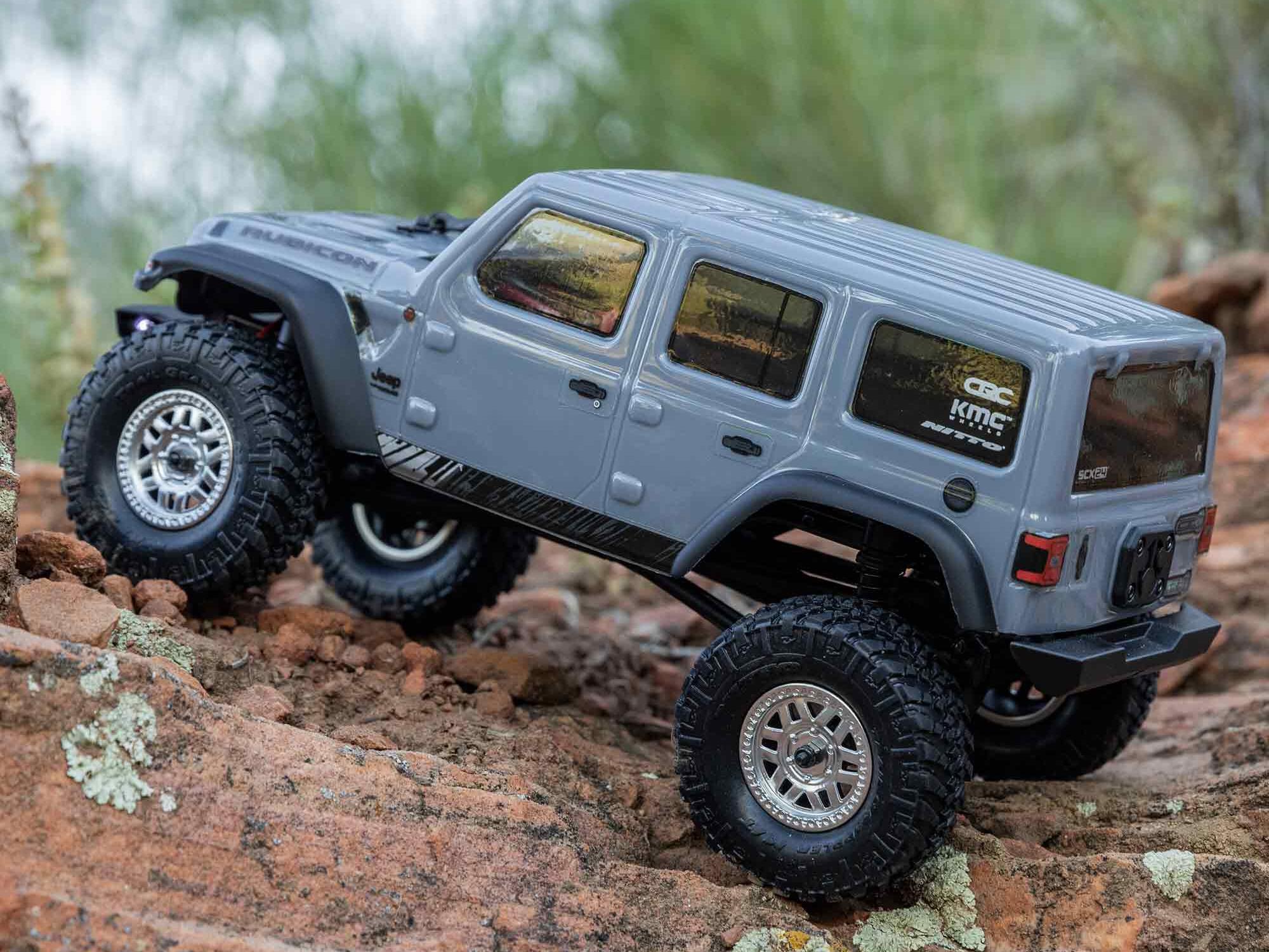 SCX24 Jeep Wrangler JLU RTR, Grey