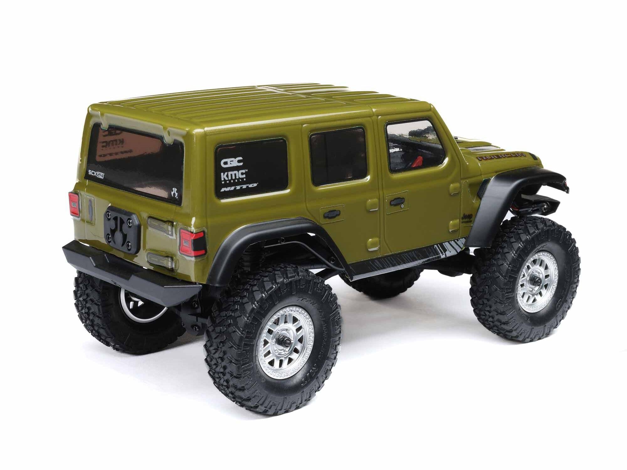 SCX24 Jeep Wrangler JLU RTR, Green