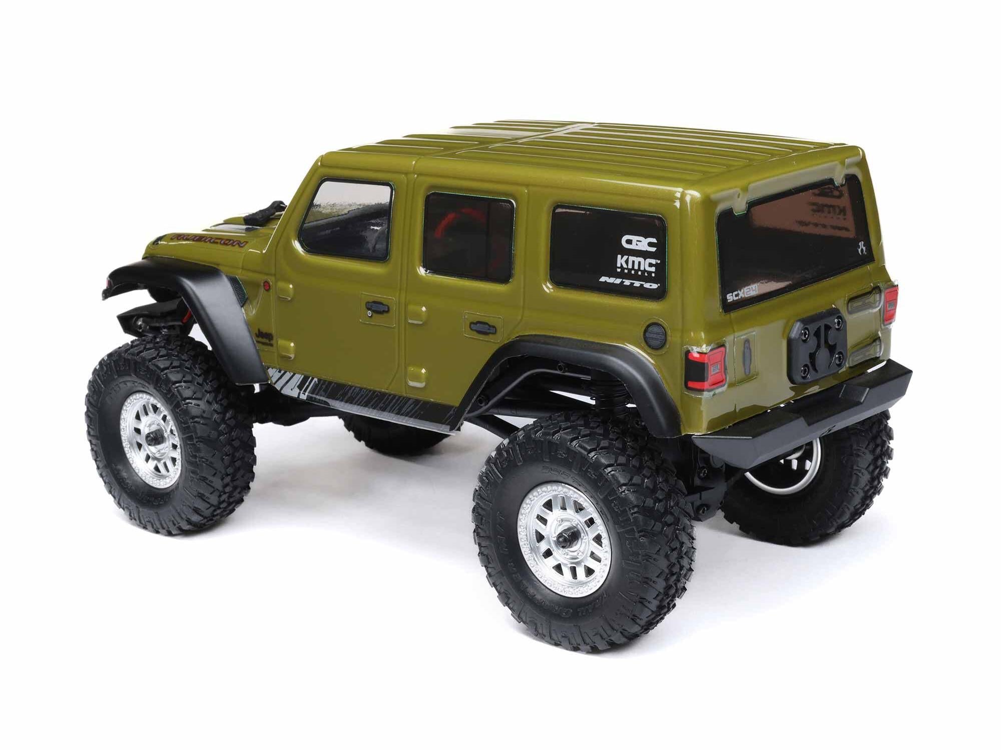 SCX24 Jeep Wrangler JLU RTR, Green