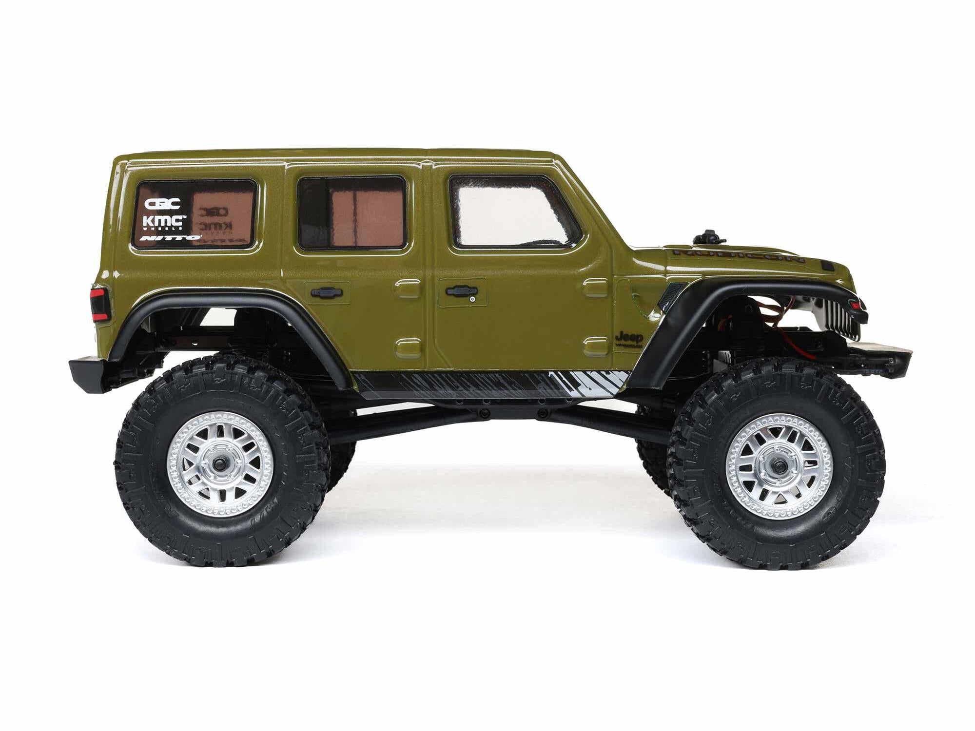 SCX24 Jeep Wrangler JLU RTR, Green