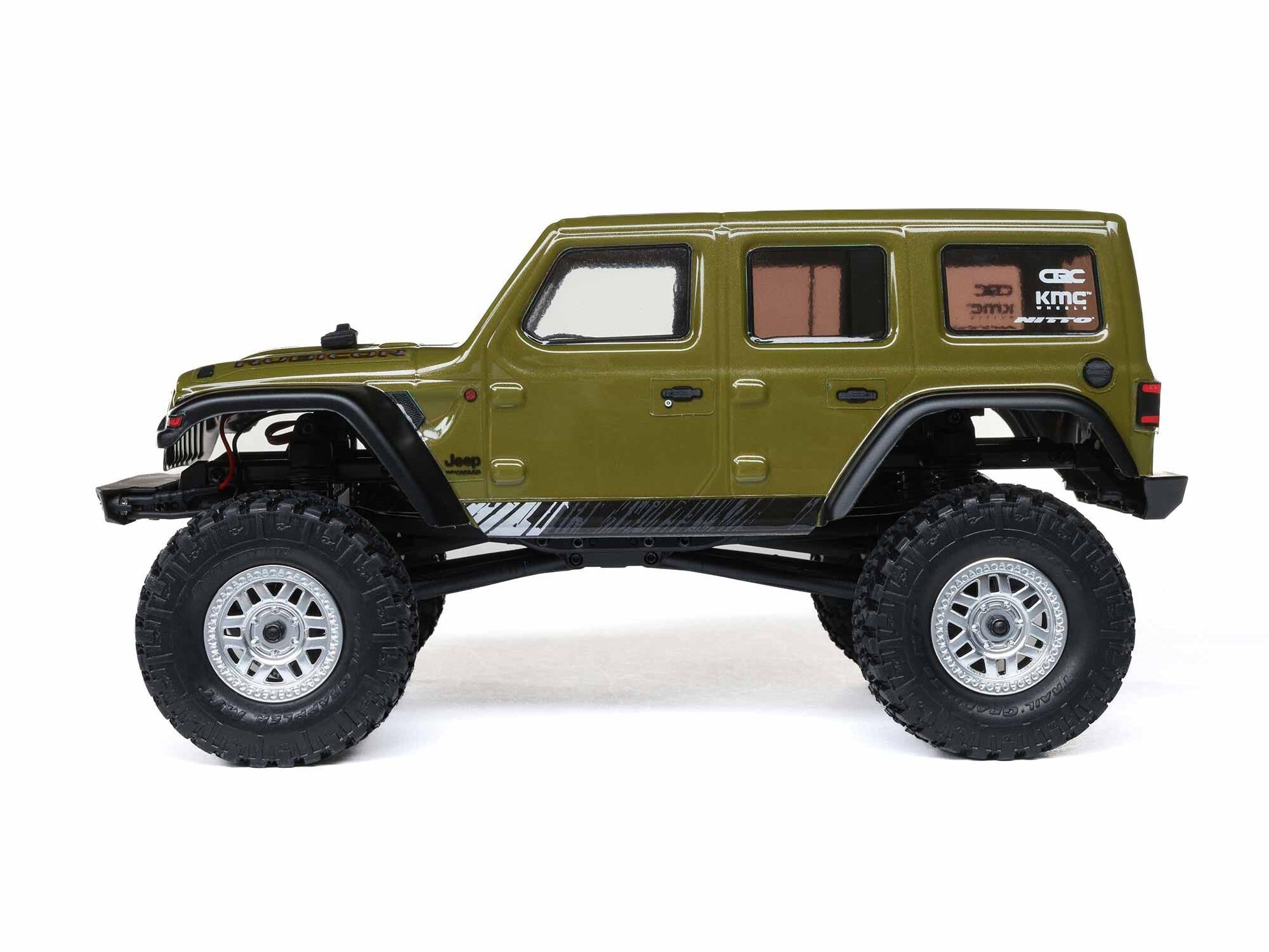 SCX24 Jeep Wrangler JLU RTR, Green