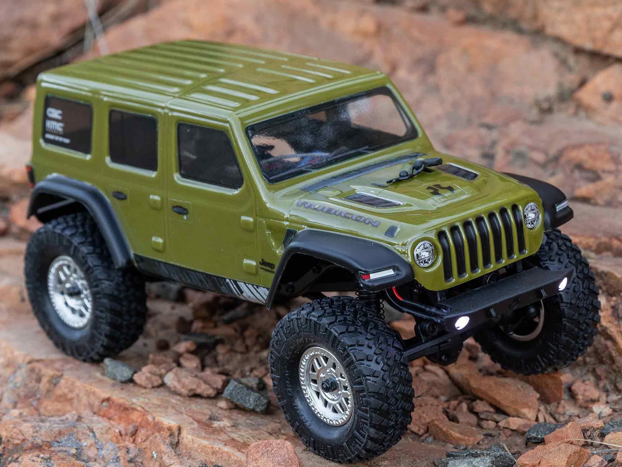 SCX24 Jeep Wrangler JLU RTR, Green