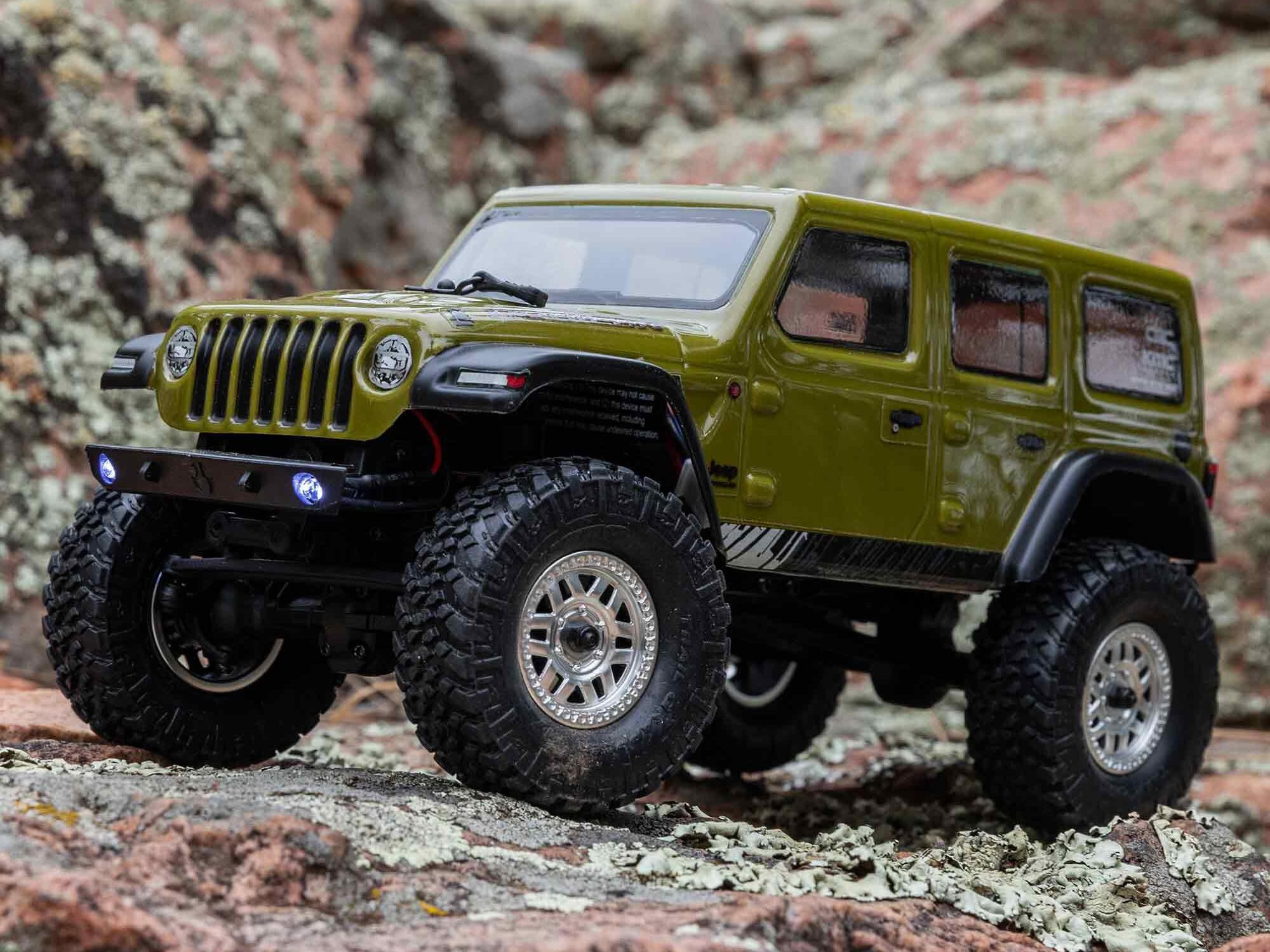 SCX24 Jeep Wrangler JLU RTR, Green