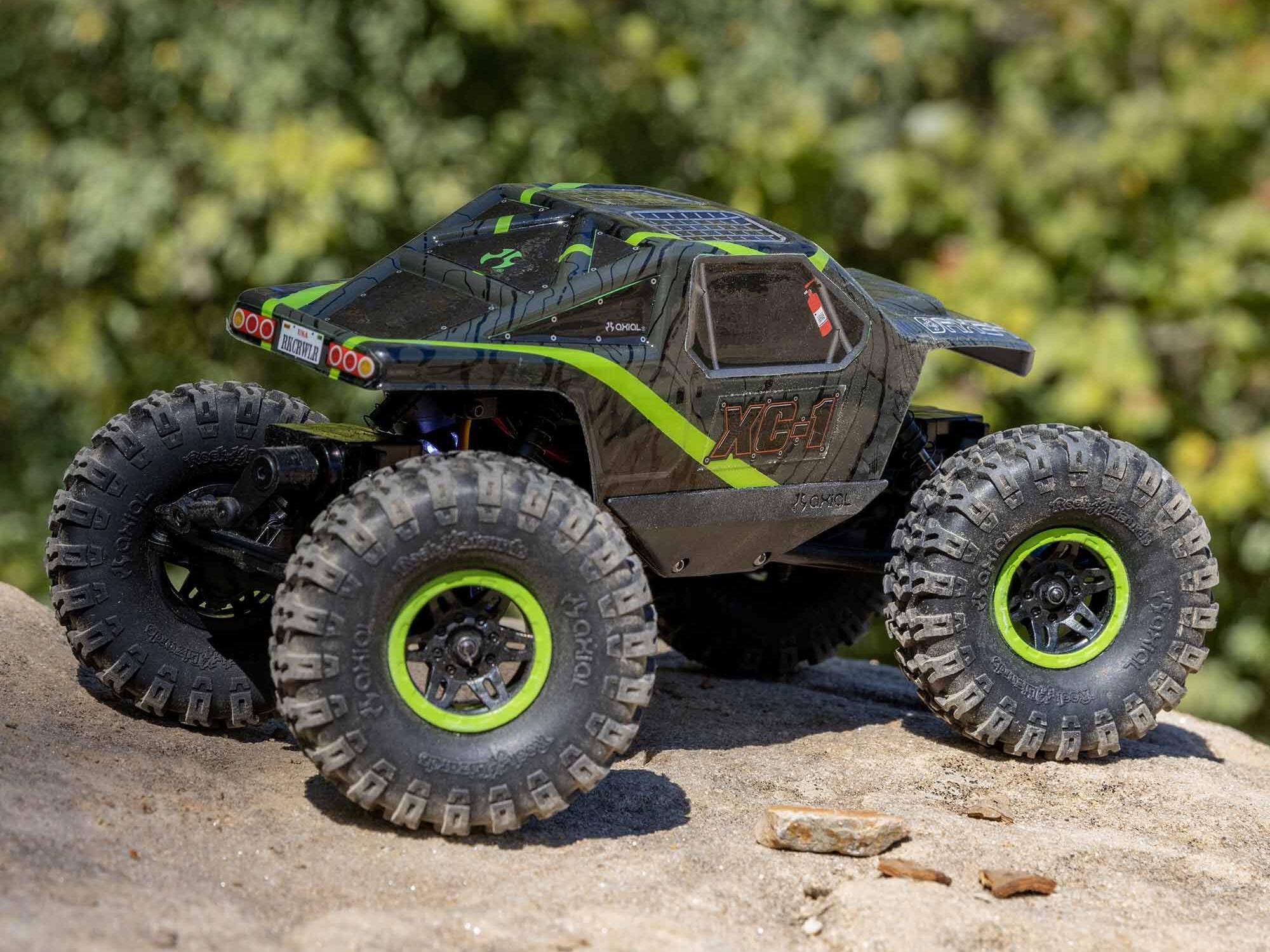 1/24 AX24 XC-1 4WS Crawler Brushed RTR, Green