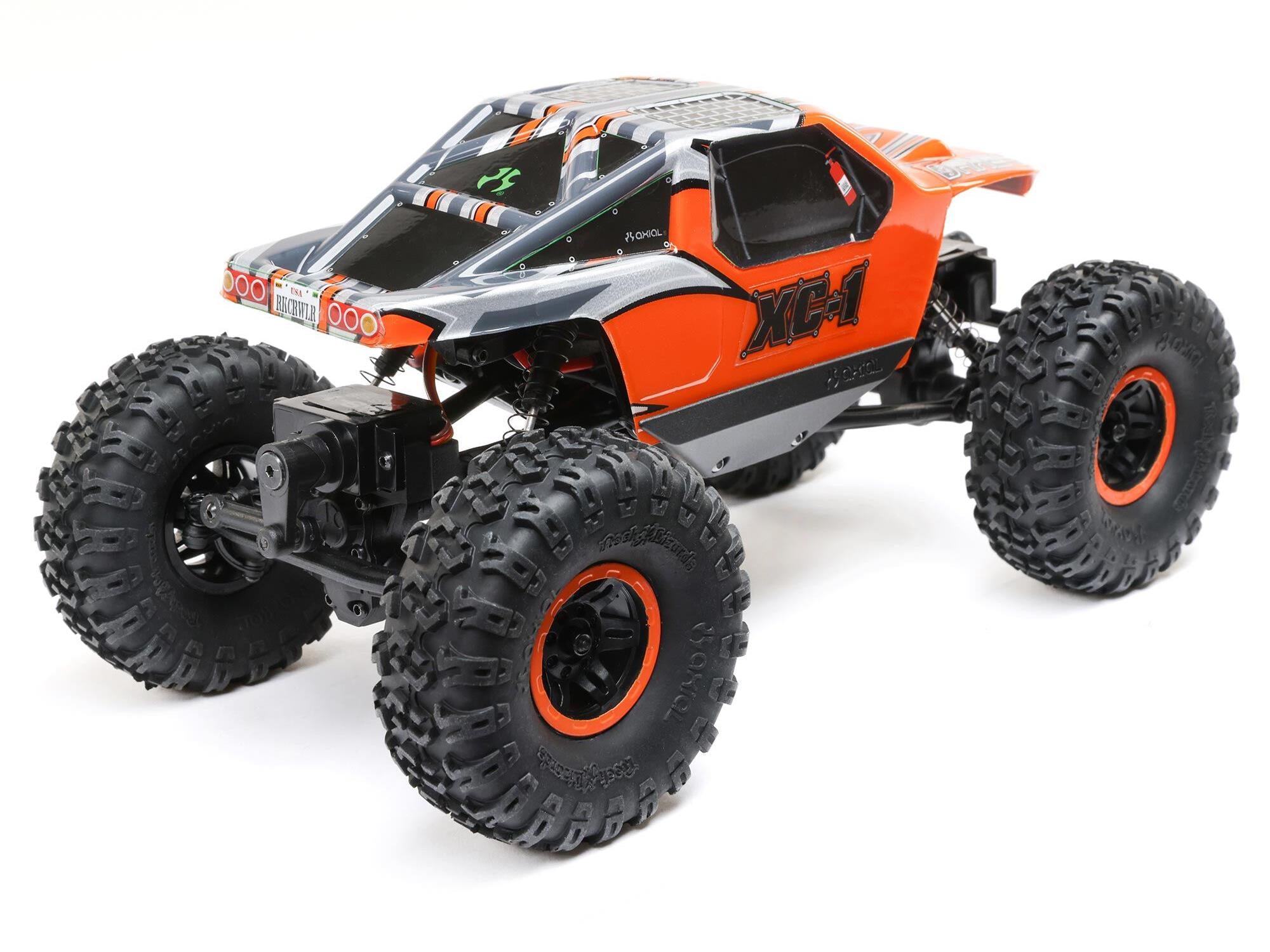 1/24 AX24 XC-1 4WS Crawler Brushed RTR, Orange