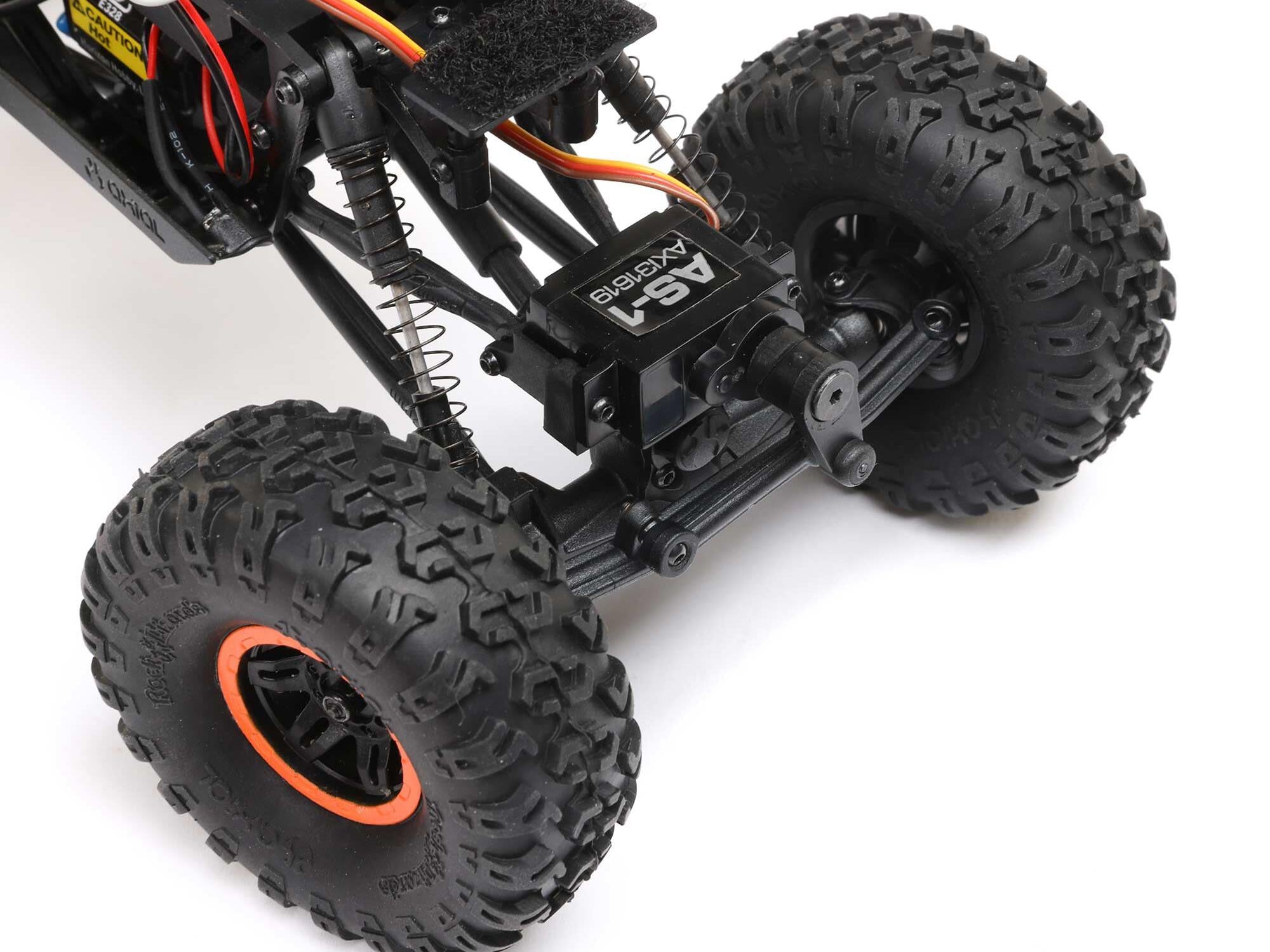 1/24 AX24 XC-1 4WS Crawler Brushed RTR, Orange