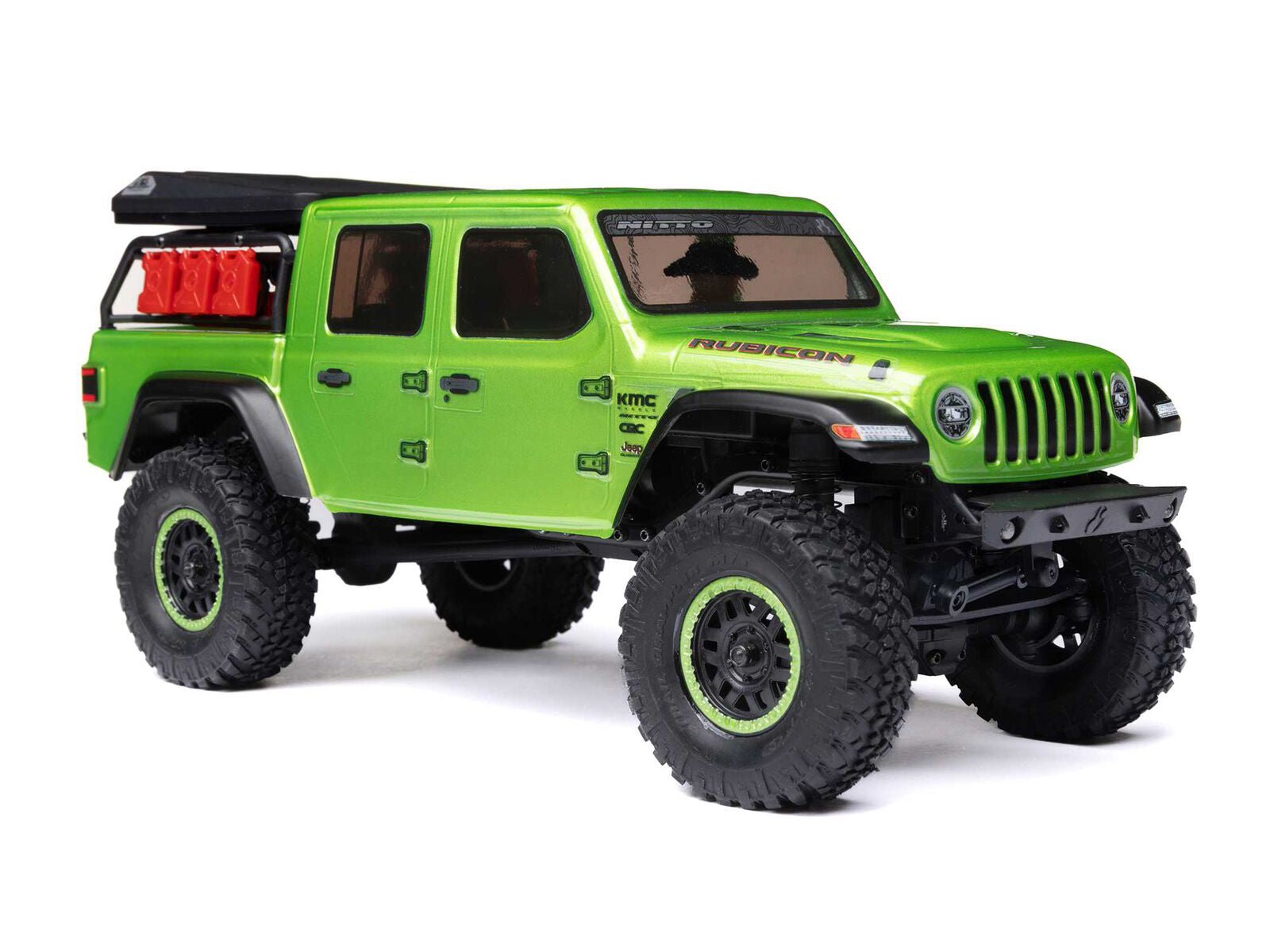 SCX24 Jeep Gladiator 4WD Rock Crawler RTR, Green