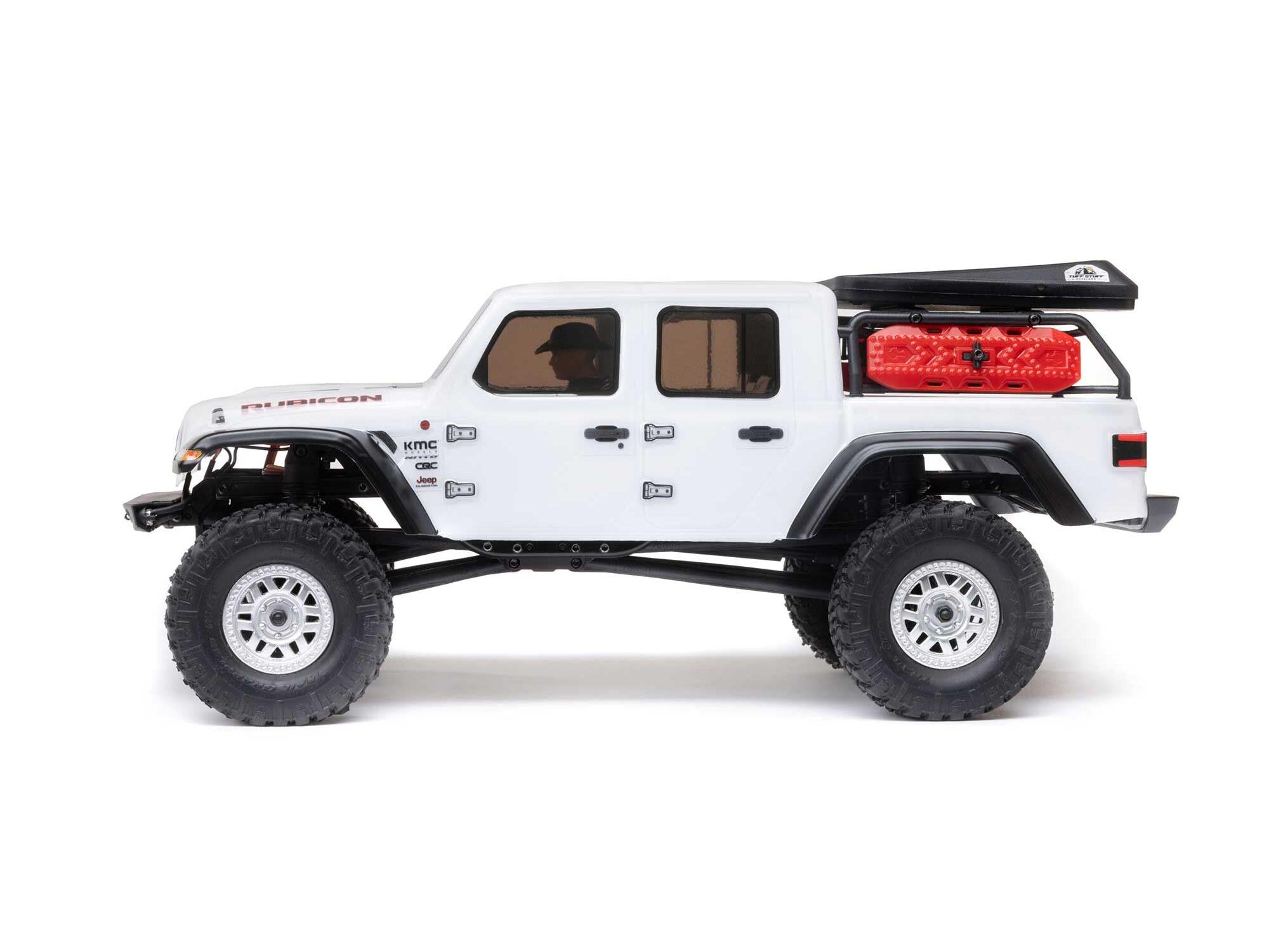 SCX24 Jeep Gladiator 4WD Rock Crawler RTR, White