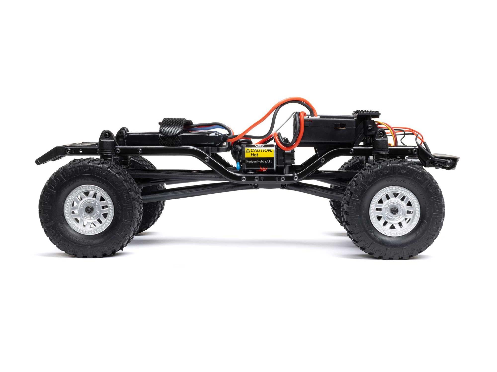 SCX24 Jeep Gladiator 4WD Rock Crawler RTR, Black