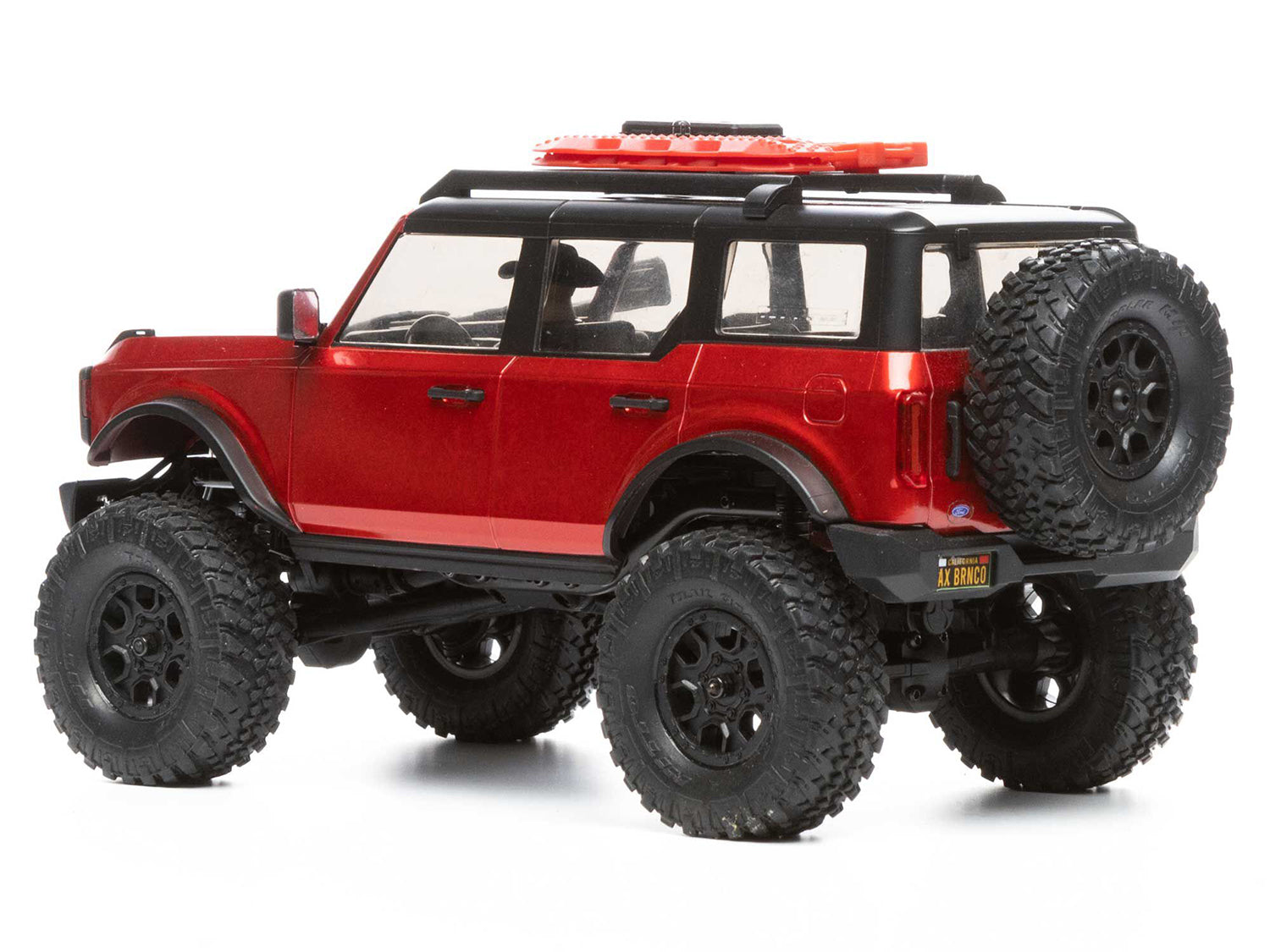 1/24 SCX24 2021 Ford Bronco 4WD Truck Brushed RTR, Red