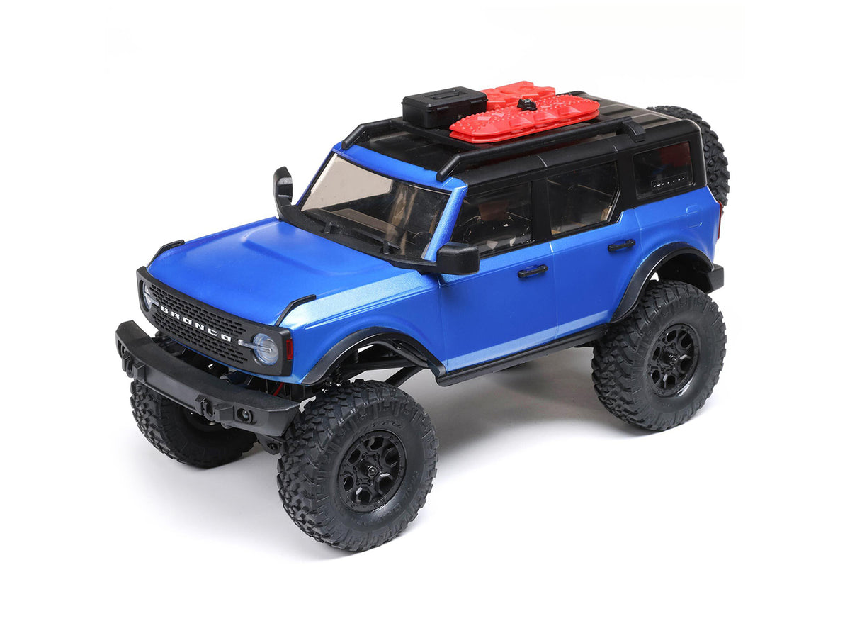 1/24 SCX24 2021 Ford Bronco 4WD Truck Brushed RTR, Blue