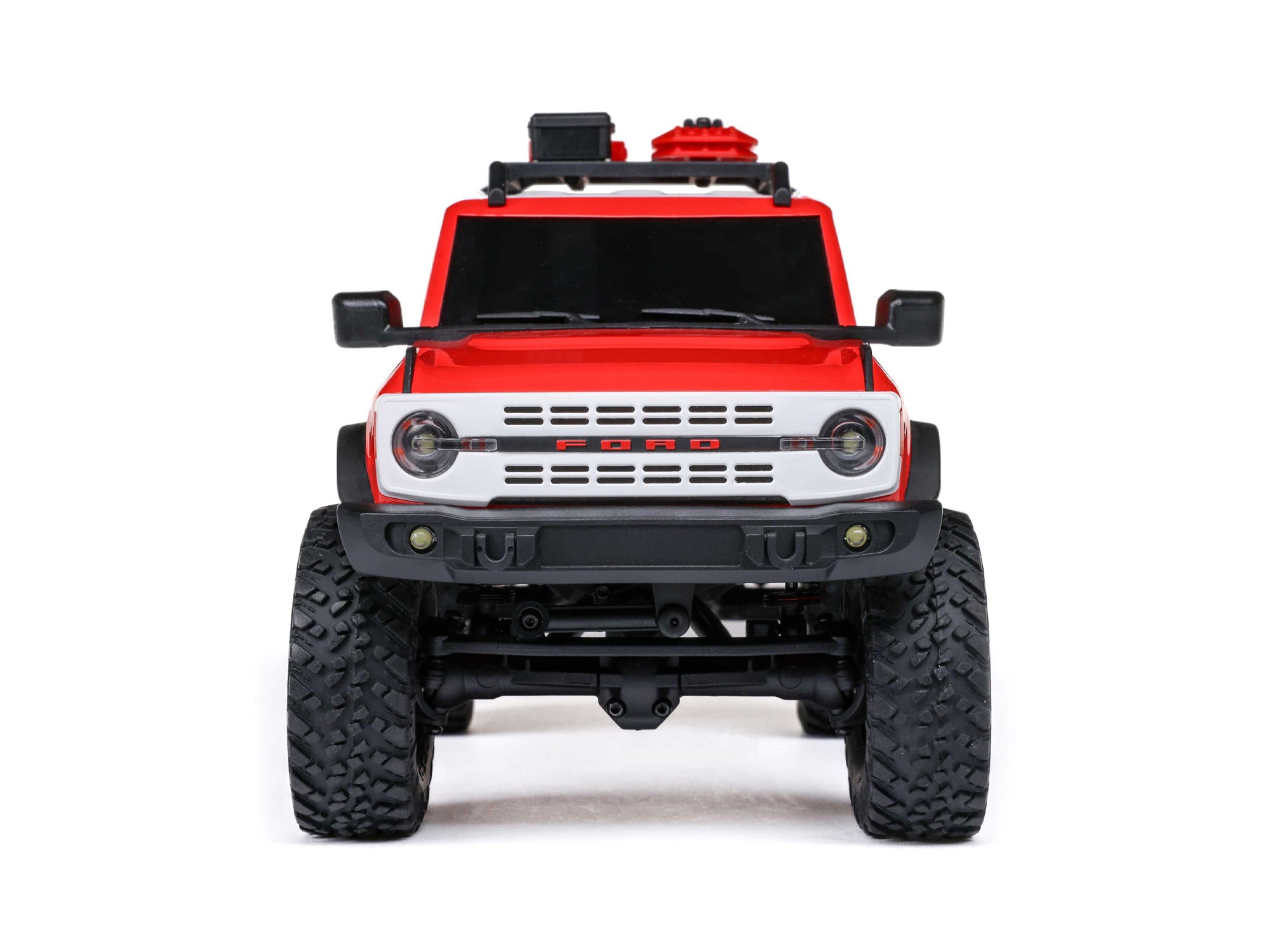 1/24 SCX24 Ford Bronco 4X4 RTR (inc Battery & Charger) Red