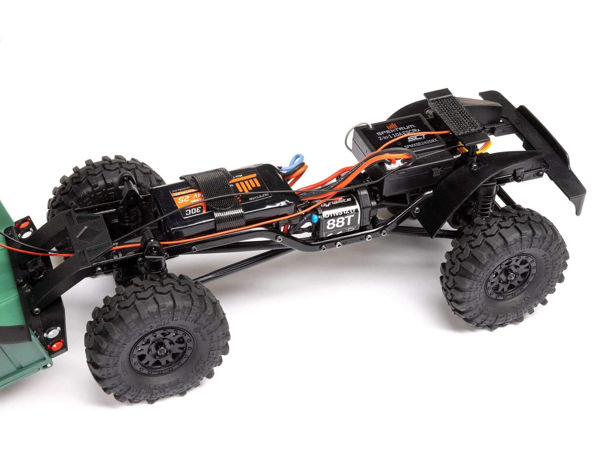 1/24 SCX24 Dodge Power Wagon 4WD Rock Crawler RTR, Orange