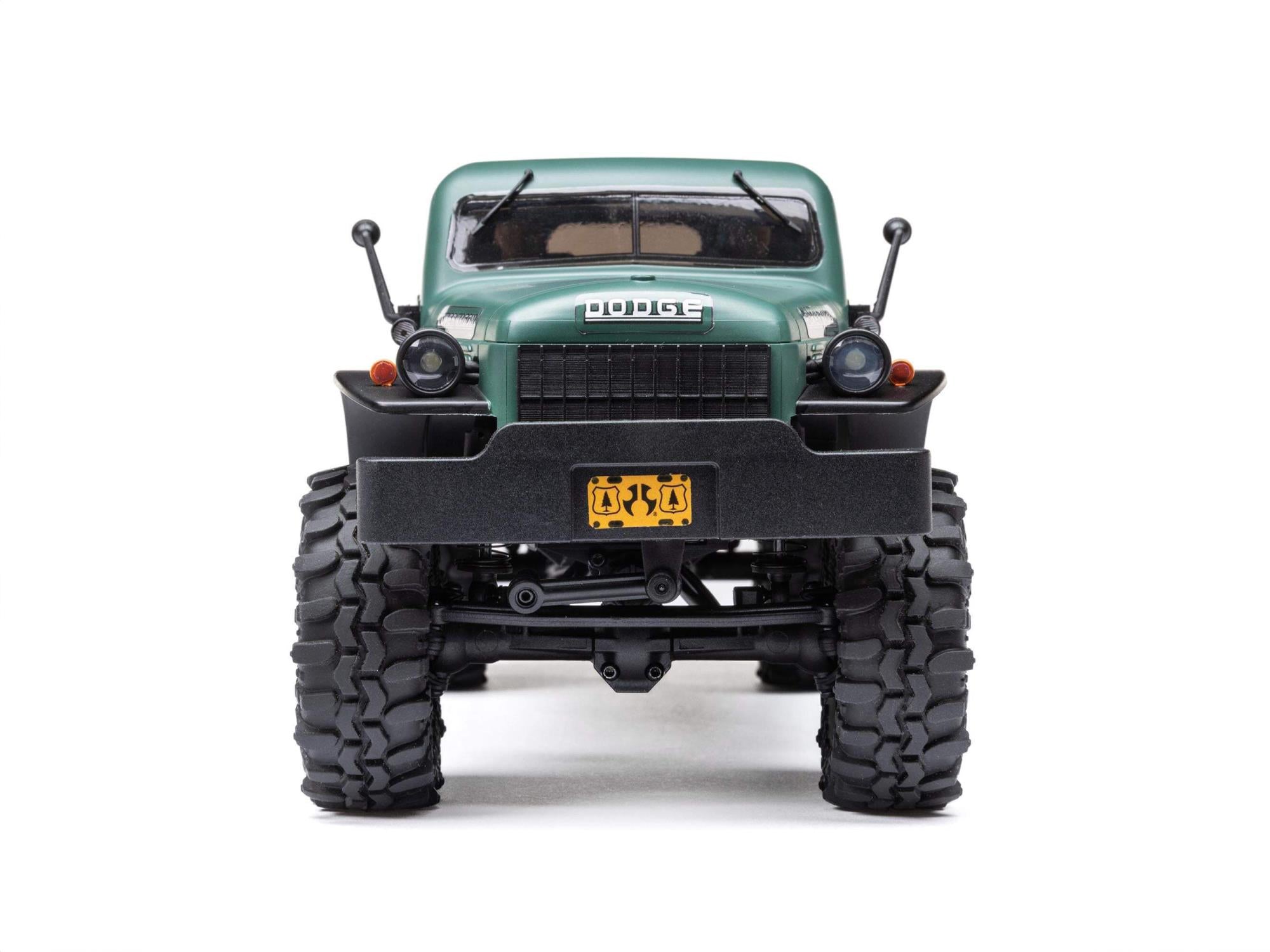 1/24 SCX24 Dodge Power Wagon 4WD Rock Crawler RTR, Green