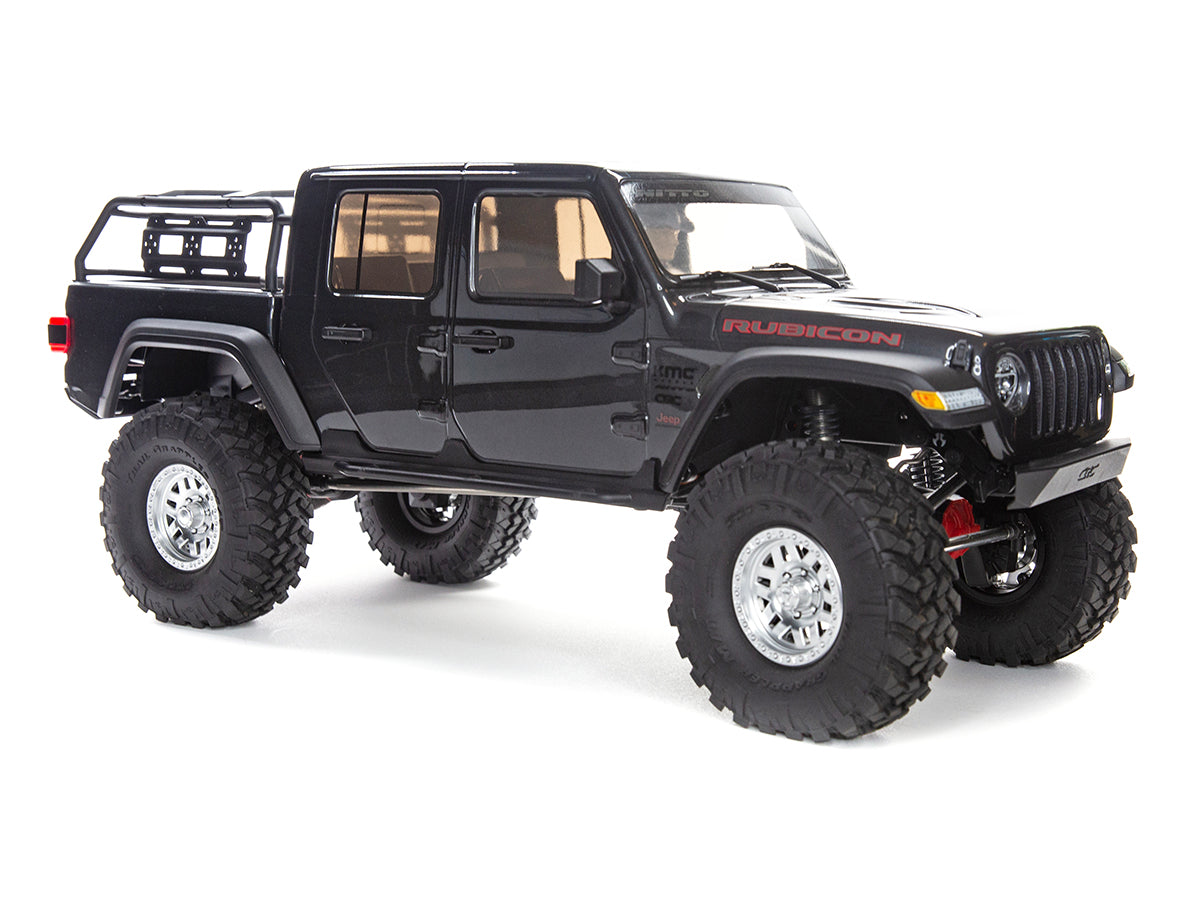 1/10 SCX10III Jeep JT Gladiator with Portals RTR, Grey