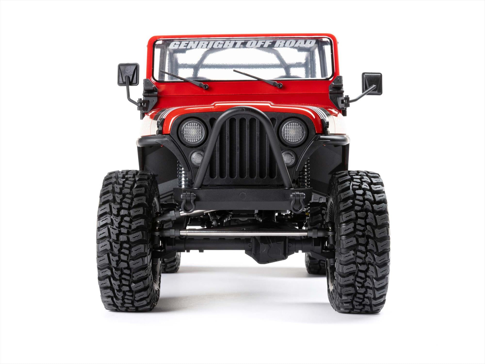 1/10 SCX10 III Jeep CJ-7 4WD Brushed RTR, Red