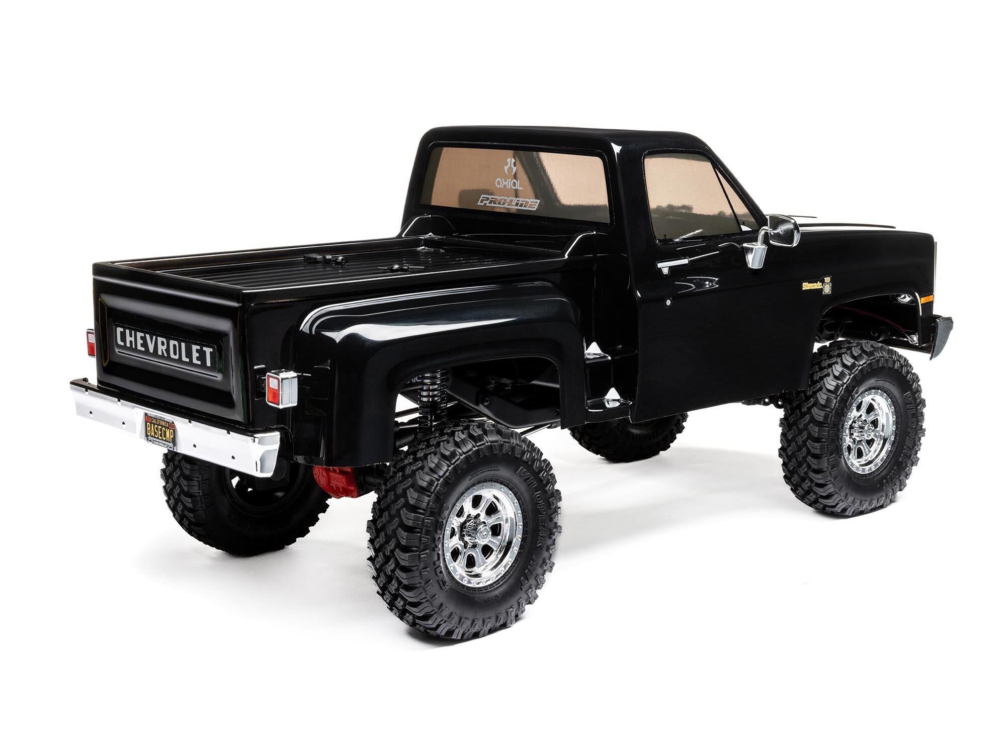 1/10 SCX10 III Base Camp 1982 Chevy K10 4X4 RTR, Black