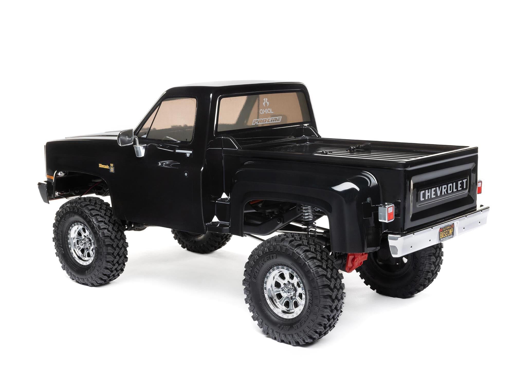 1/10 SCX10 III Base Camp 1982 Chevy K10 4X4 RTR, Black