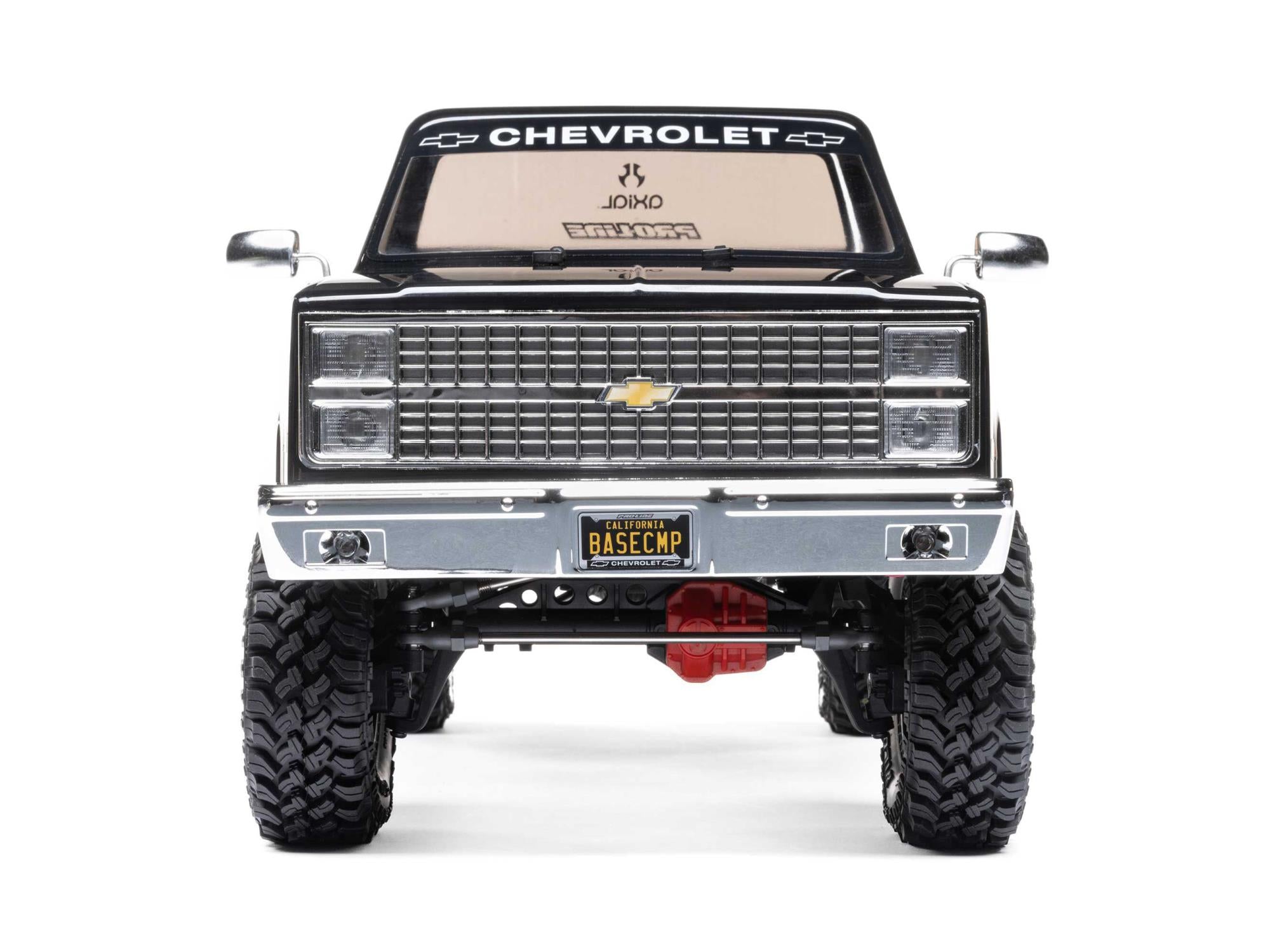 1/10 SCX10 III Base Camp 1982 Chevy K10 4X4 RTR, Black