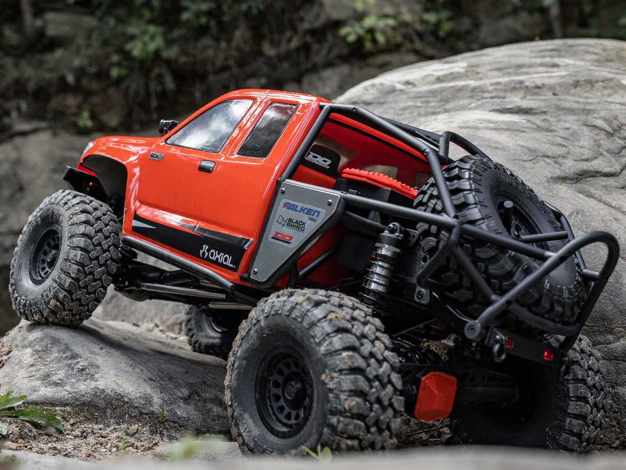 1/6 SCX6 Trail Honcho 4WD RTR, Red