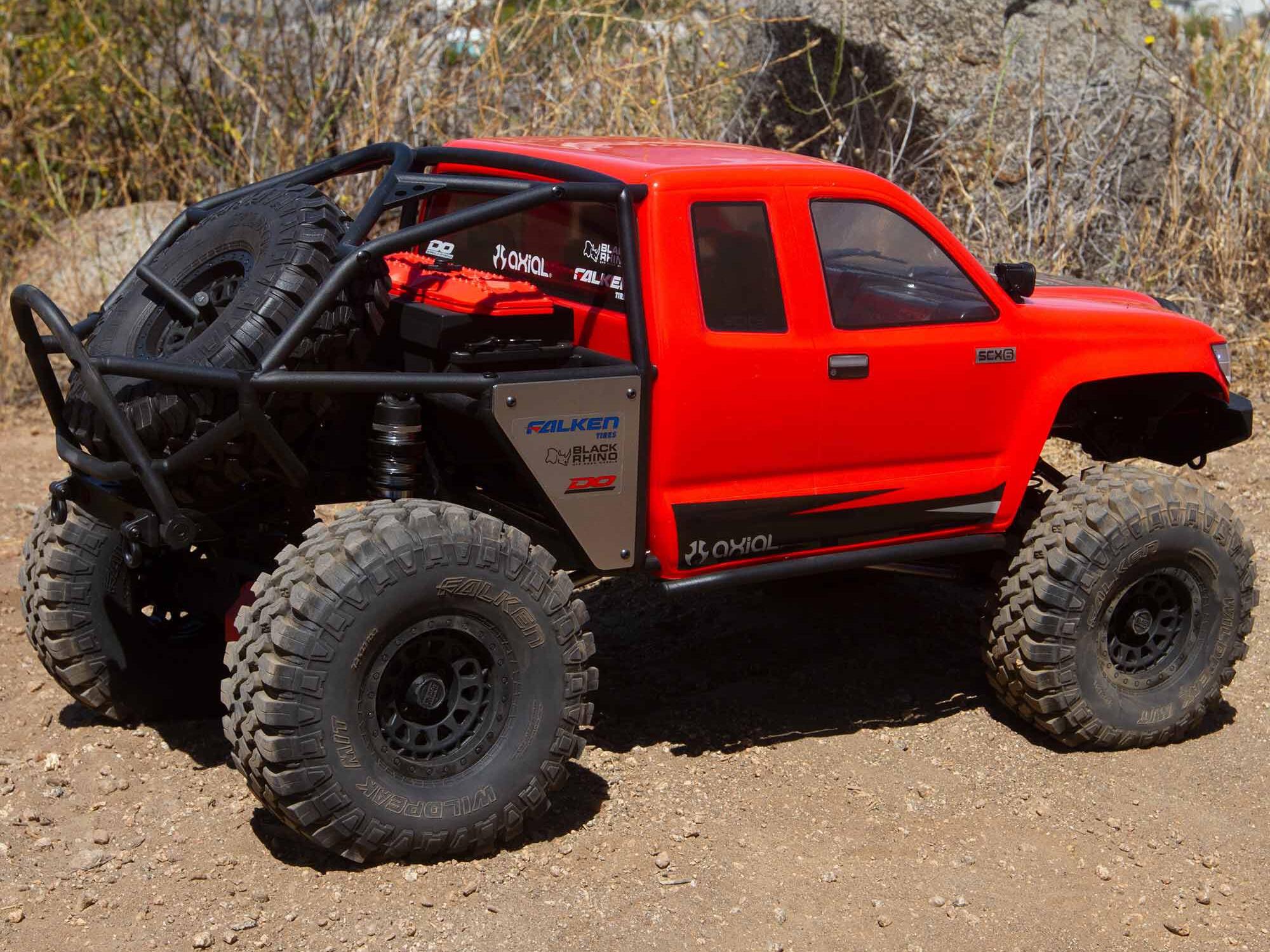 1/6 SCX6 Trail Honcho 4WD RTR, Red