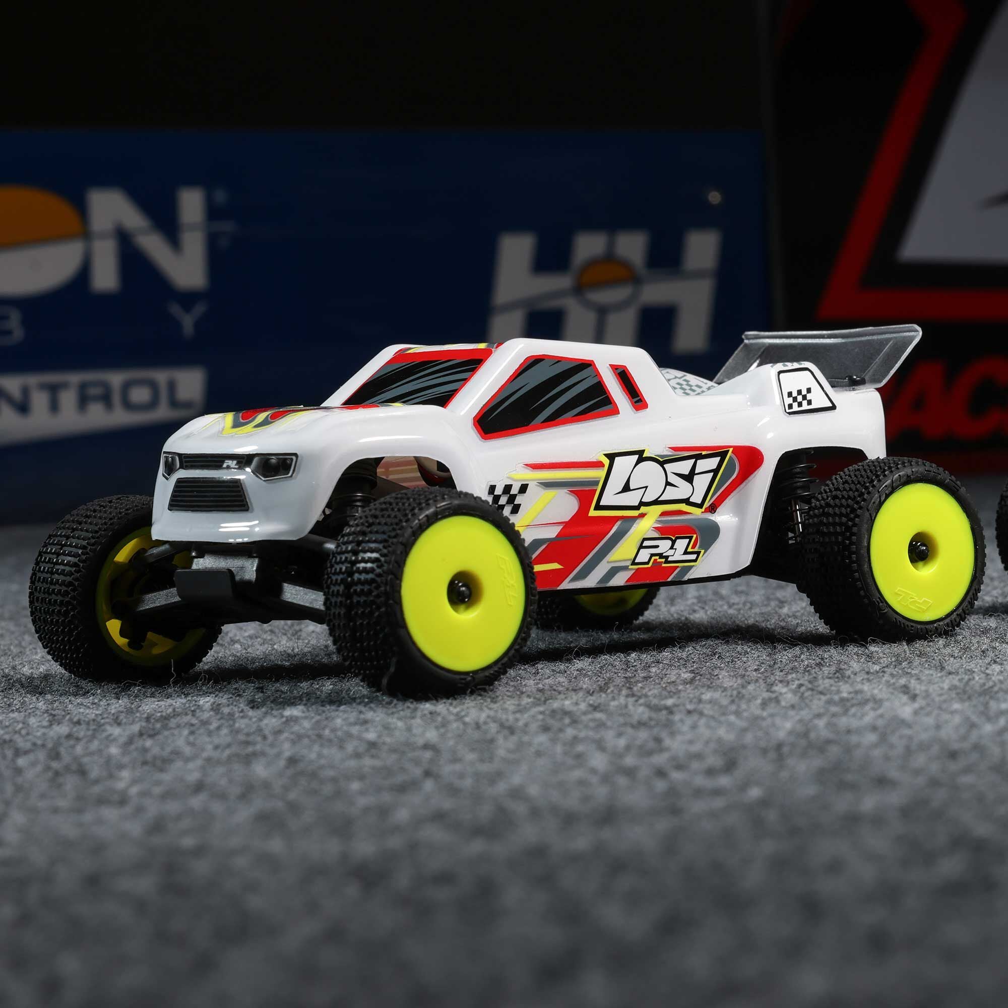 Losi 1/28 Micro-T 2WD Stadium Truck RTR White C-LOS-1392T1 
