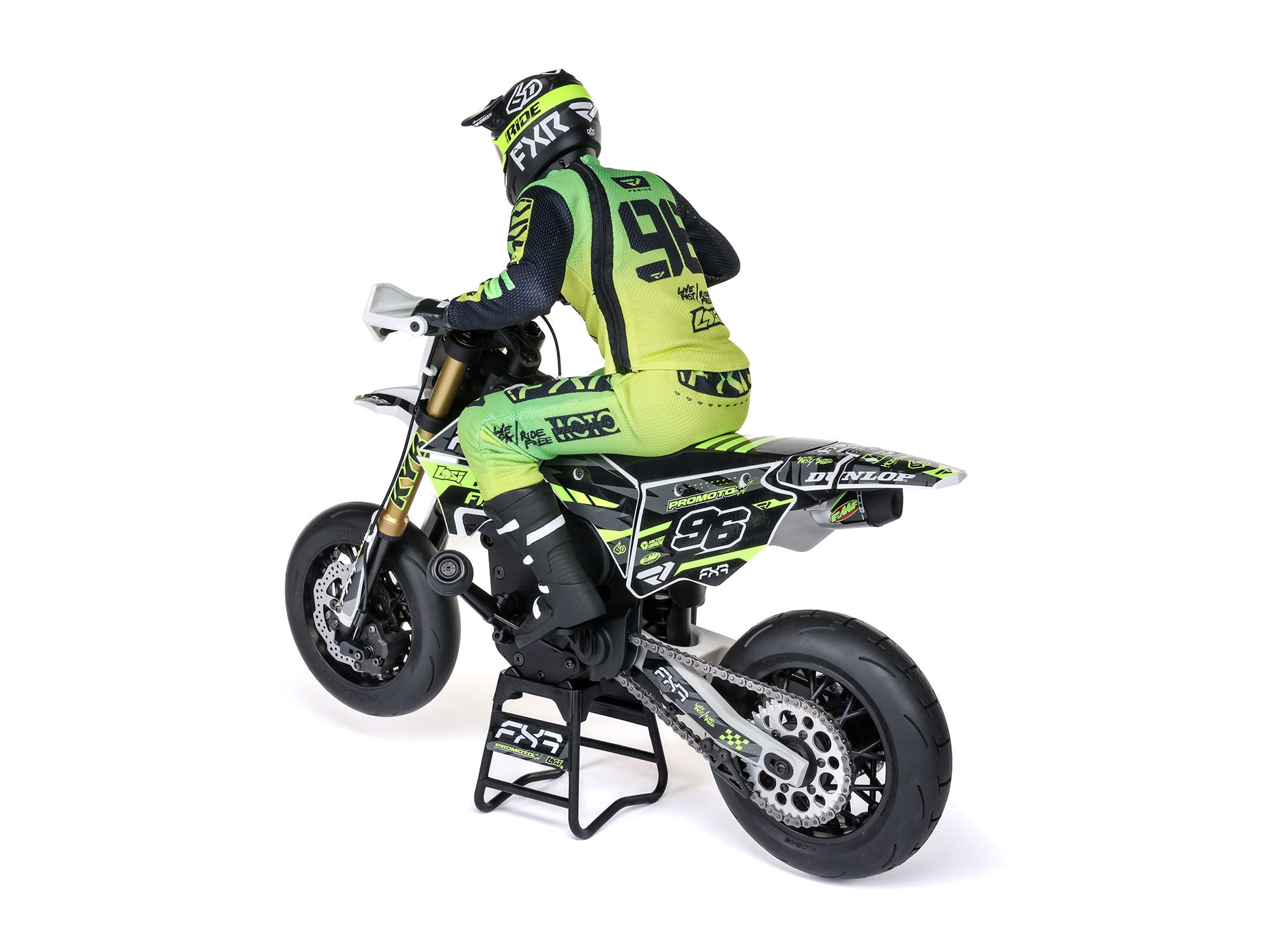 1/4 Promoto-SM FXR Supermoto Motorcycle RTR (Inc. Battery & Charger) C-LOS-2310