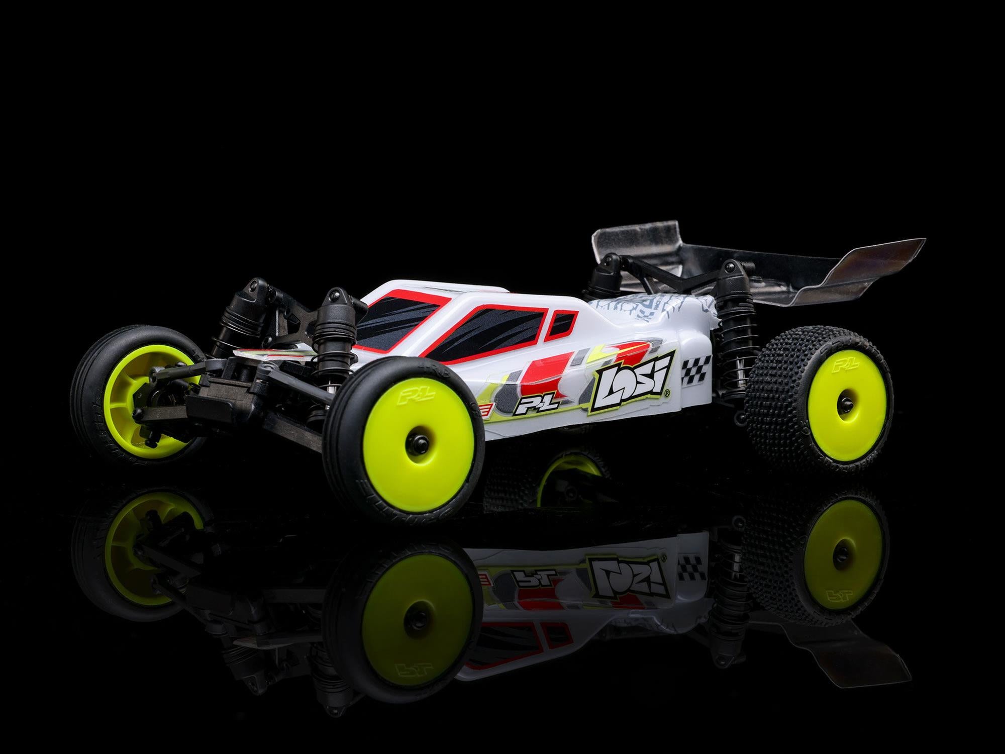 Losi 1/24 Micro-B 2WD Buggy RTR White