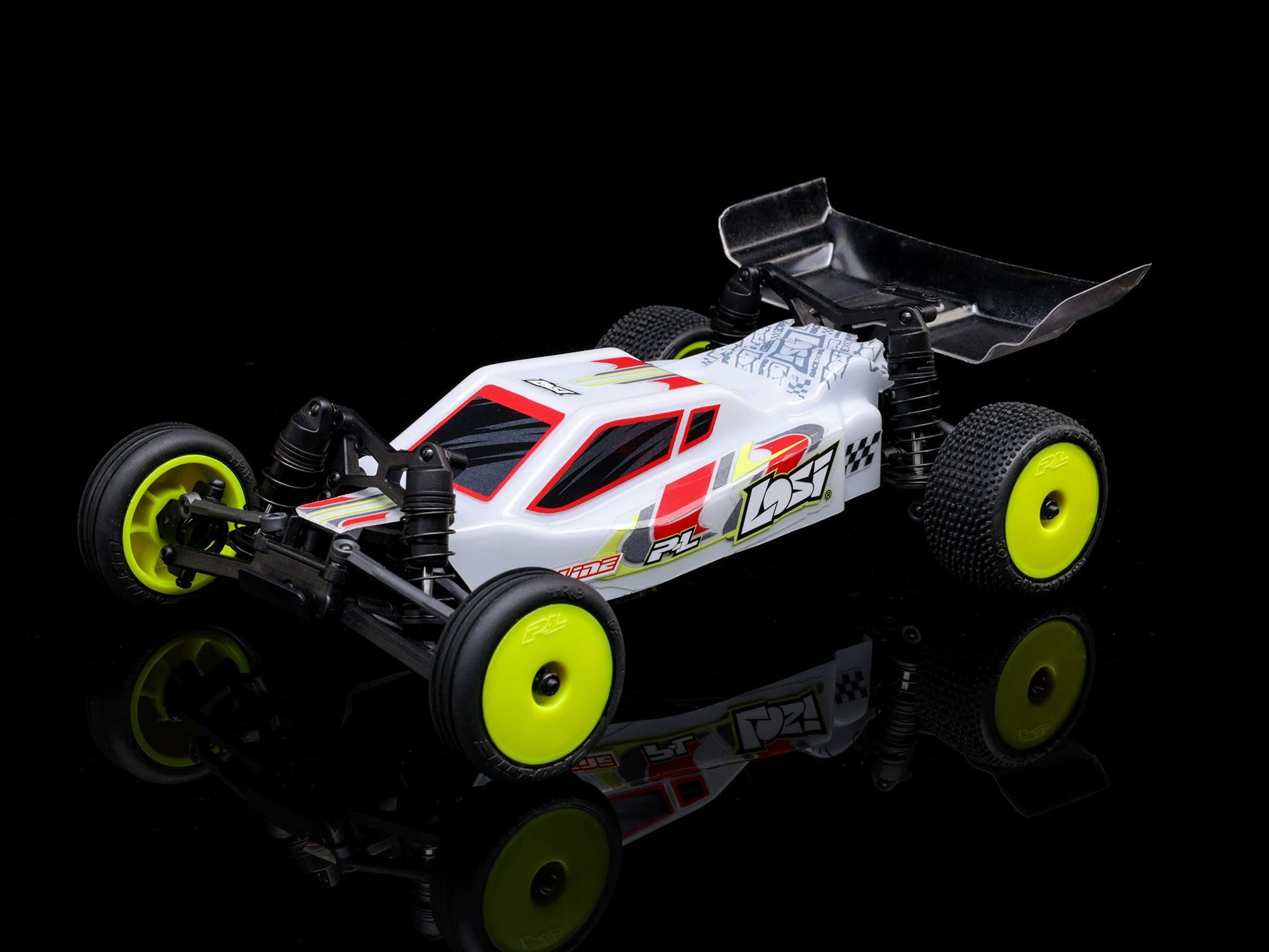 Losi 1/24 Micro-B 2WD Buggy RTR White