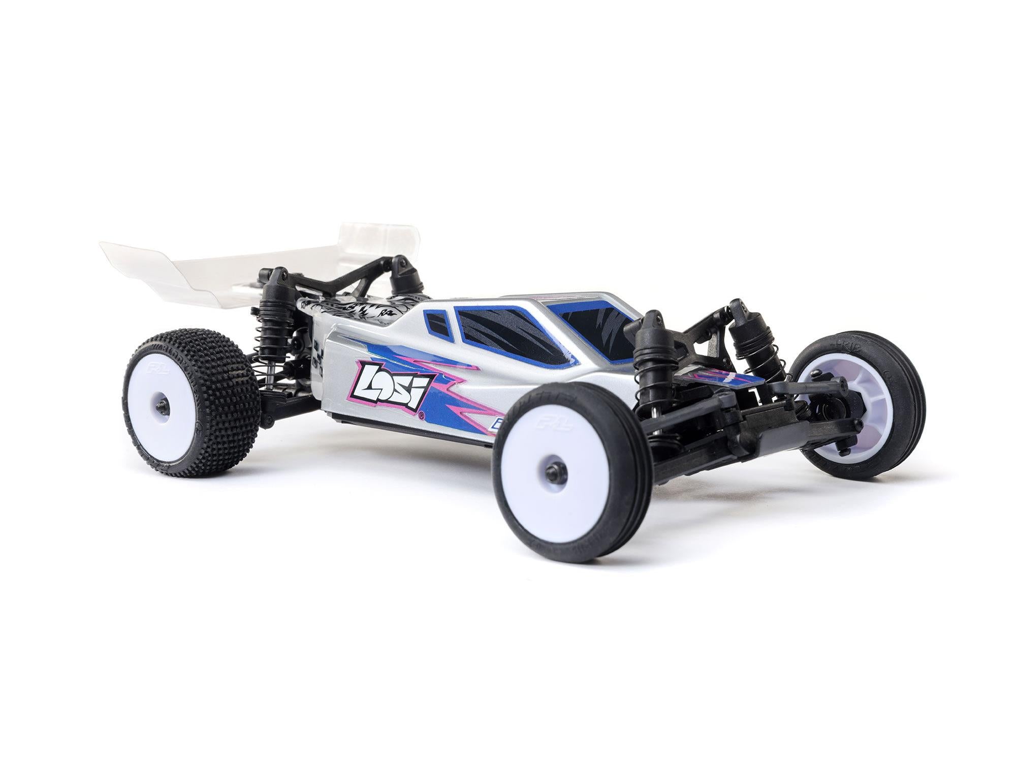 Losi 1/24 Micro-B 2WD Buggy RTR SilverC-LOS00007T5