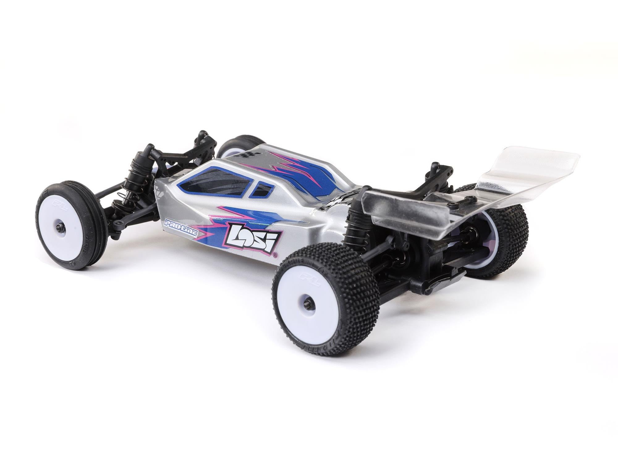 Losi 1/24 Micro-B 2WD Buggy RTR SilverC-LOS00007T7