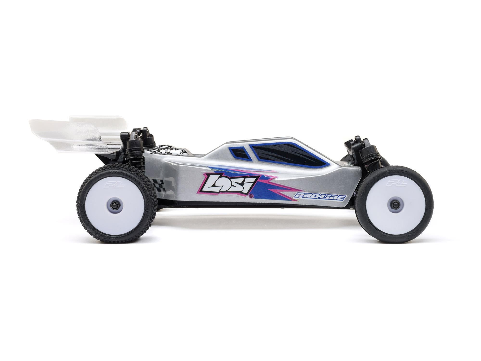 Losi 1/24 Micro-B 2WD Buggy RTR SilverC-LOS00007T9