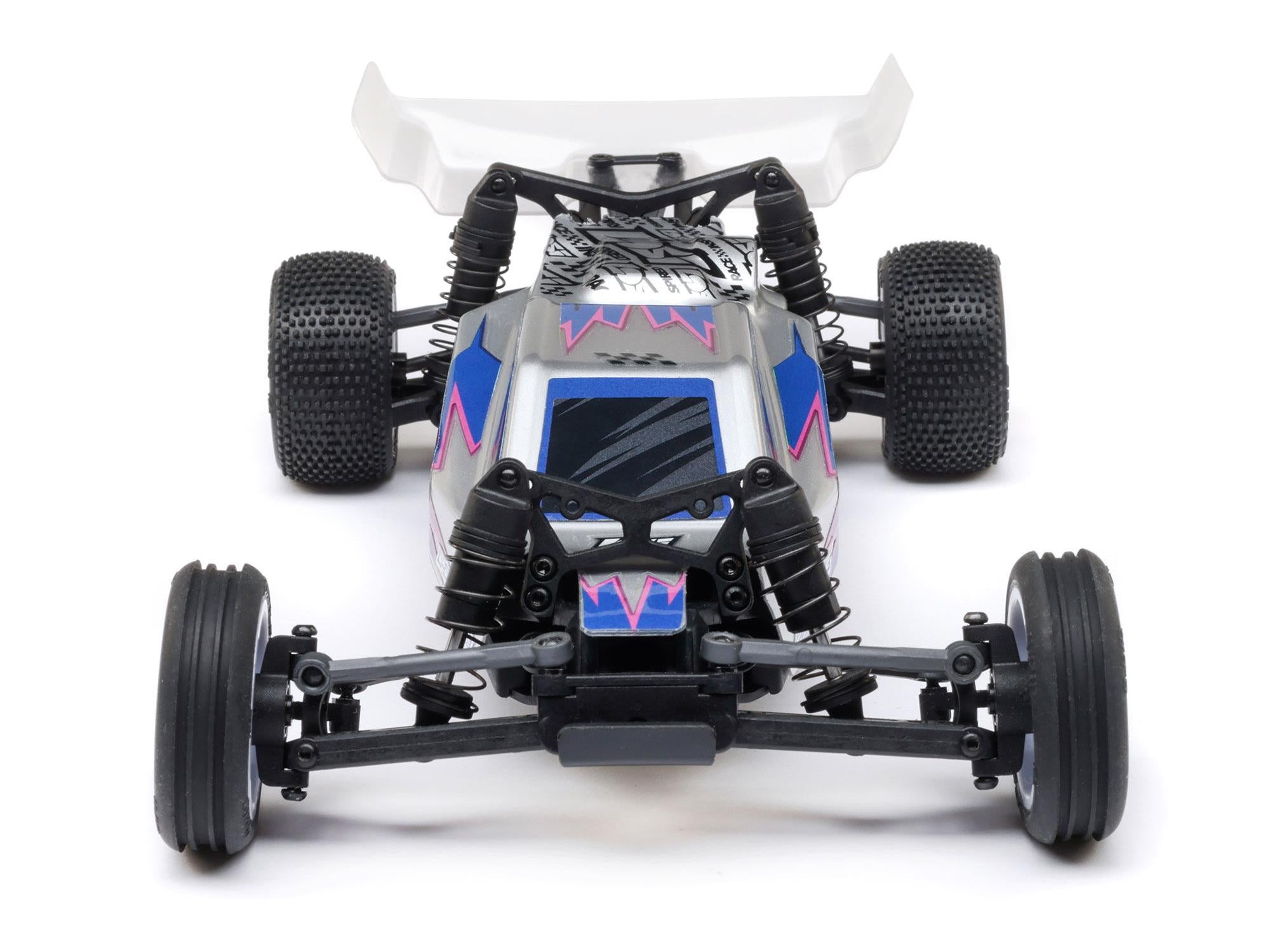 Losi 1/24 Micro-B 2WD Buggy RTR SilverC-LOS00007T10