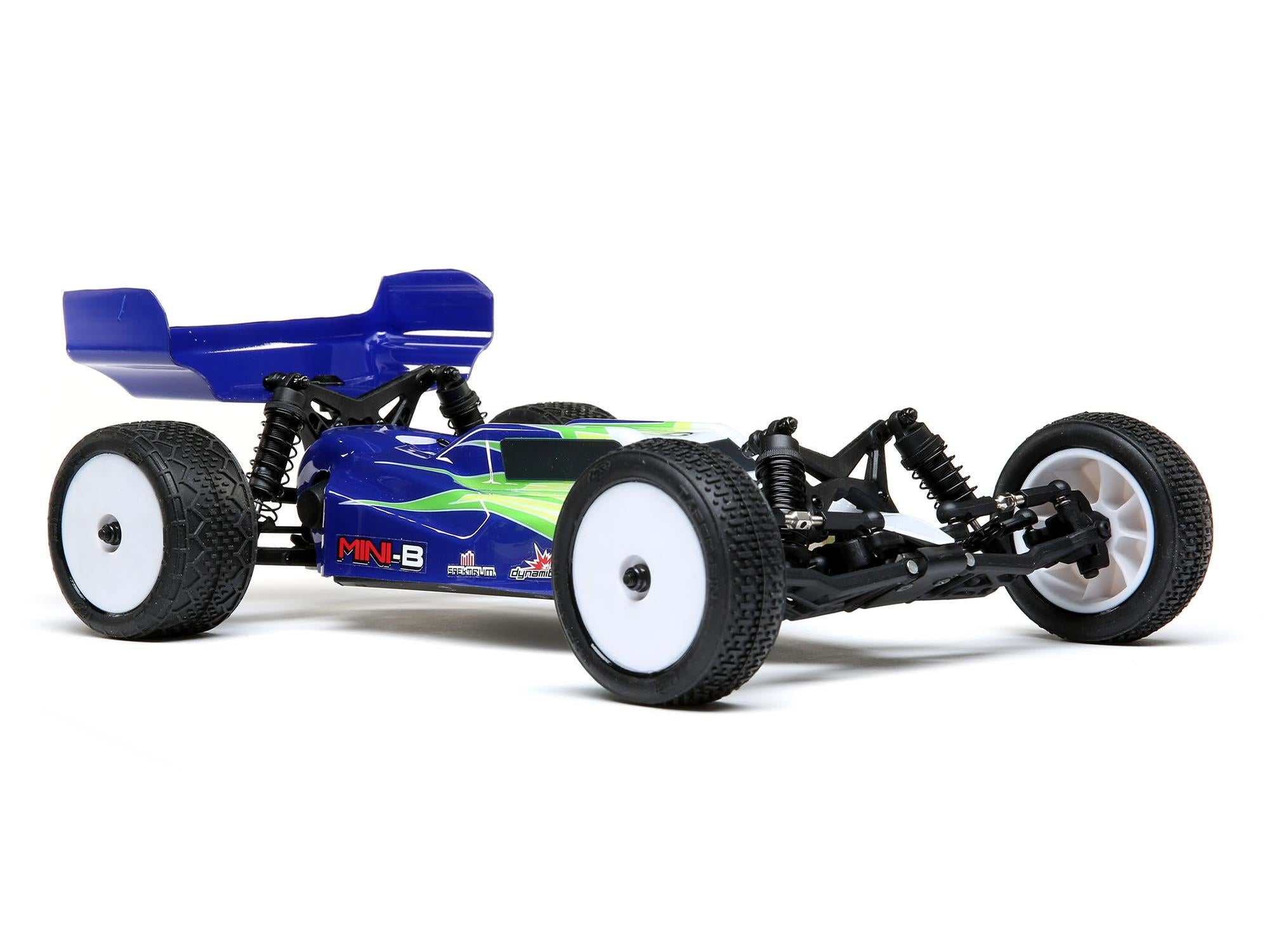 Mini-B: 1/16th 2wd Buggy Blue/White