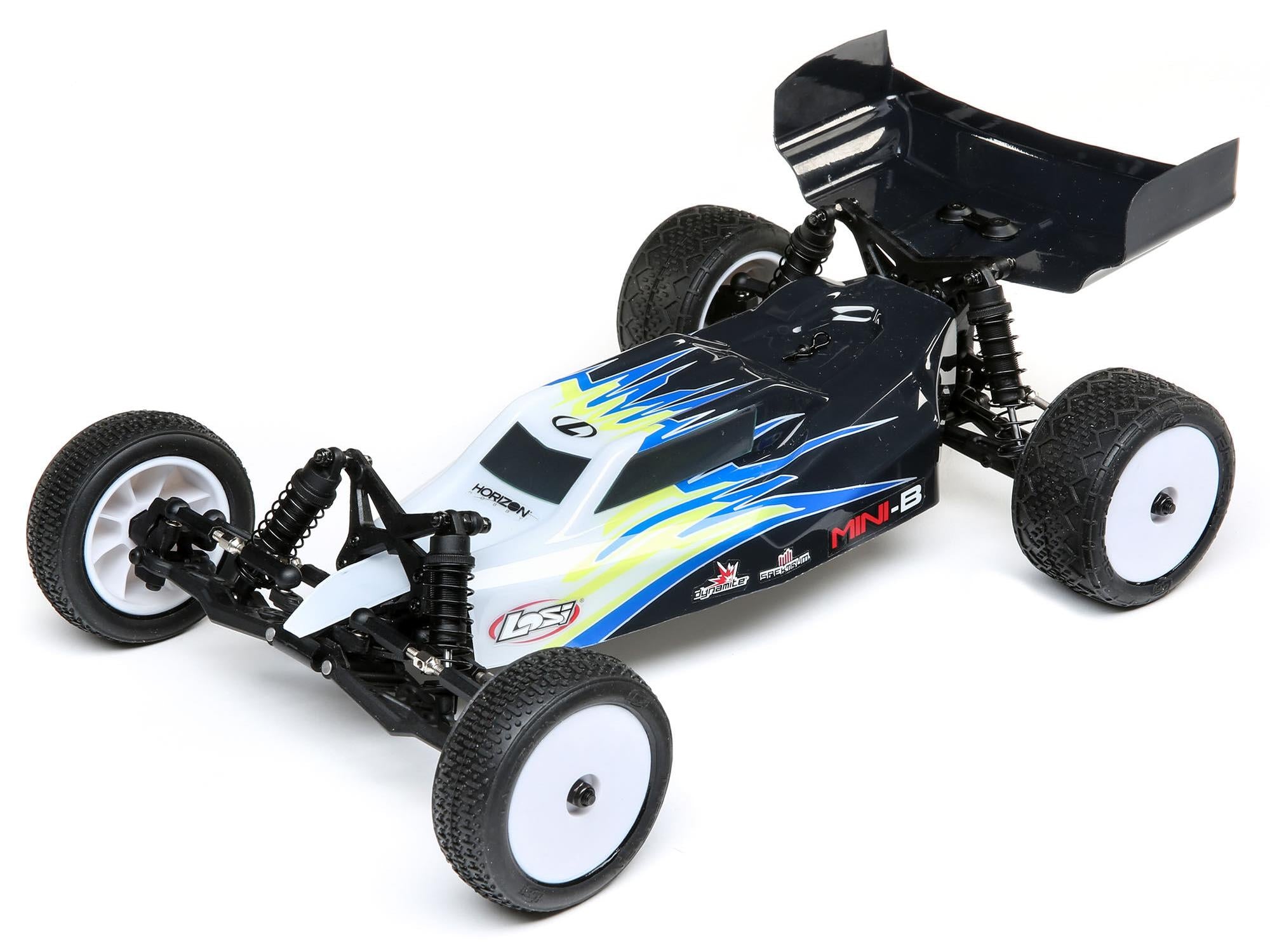 Mini-B: 1/16th 2wd Buggy Black/White