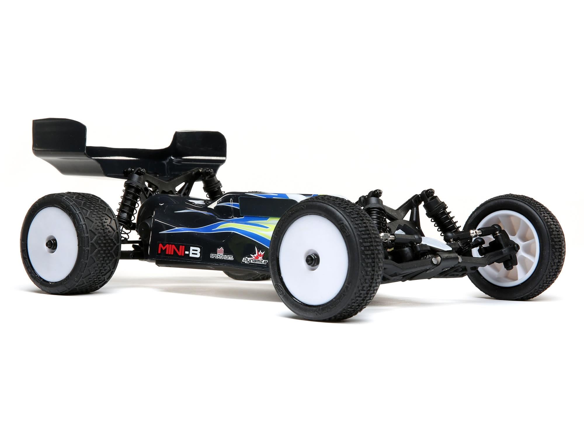 Mini-B: 1/16th 2wd Buggy Black/White