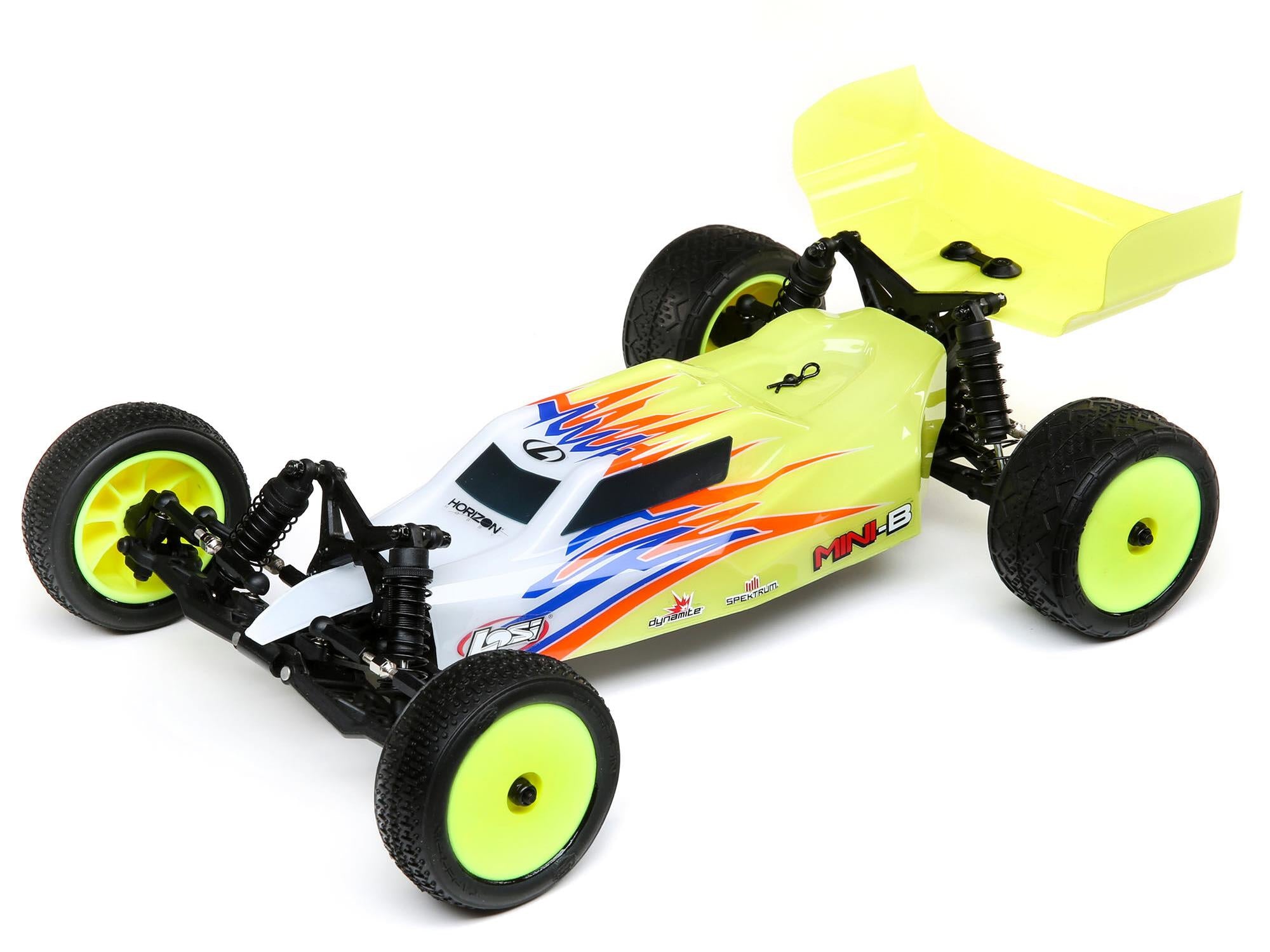 Mini-B: 1/16th 2wd Buggy Yellow/White