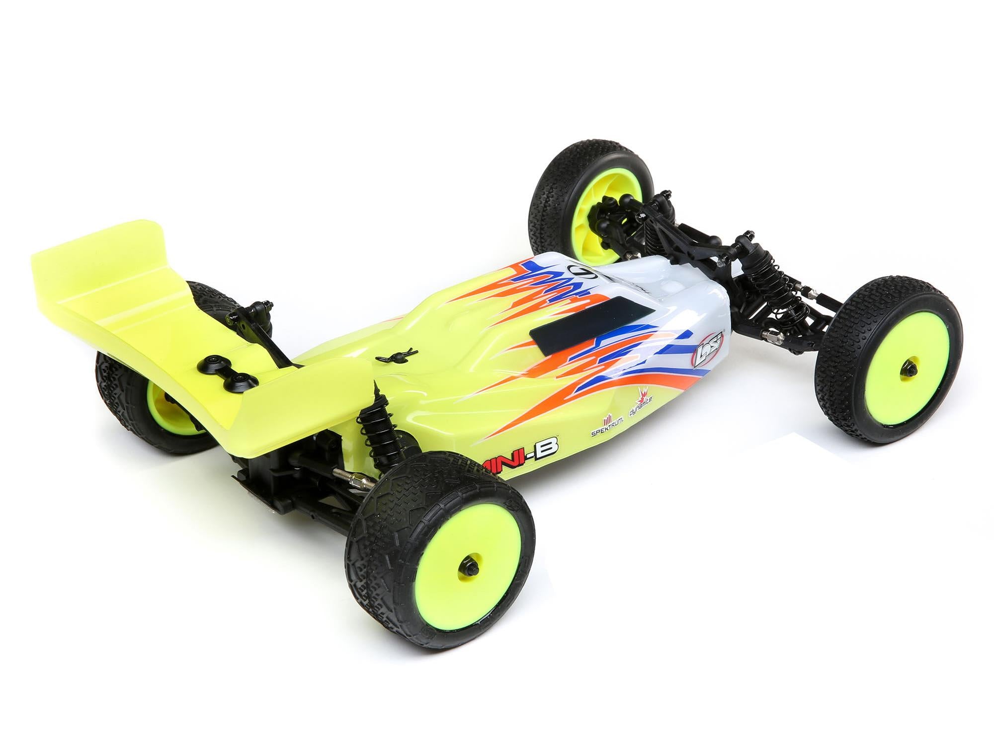 Mini-B: 1/16th 2wd Buggy Yellow/White