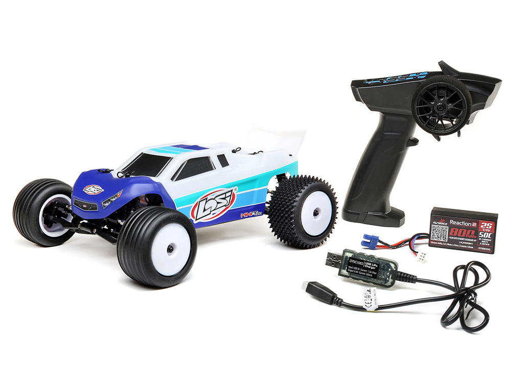 Mini-T 2.0 2WD Stadium Truck Brushless RTR, Blue