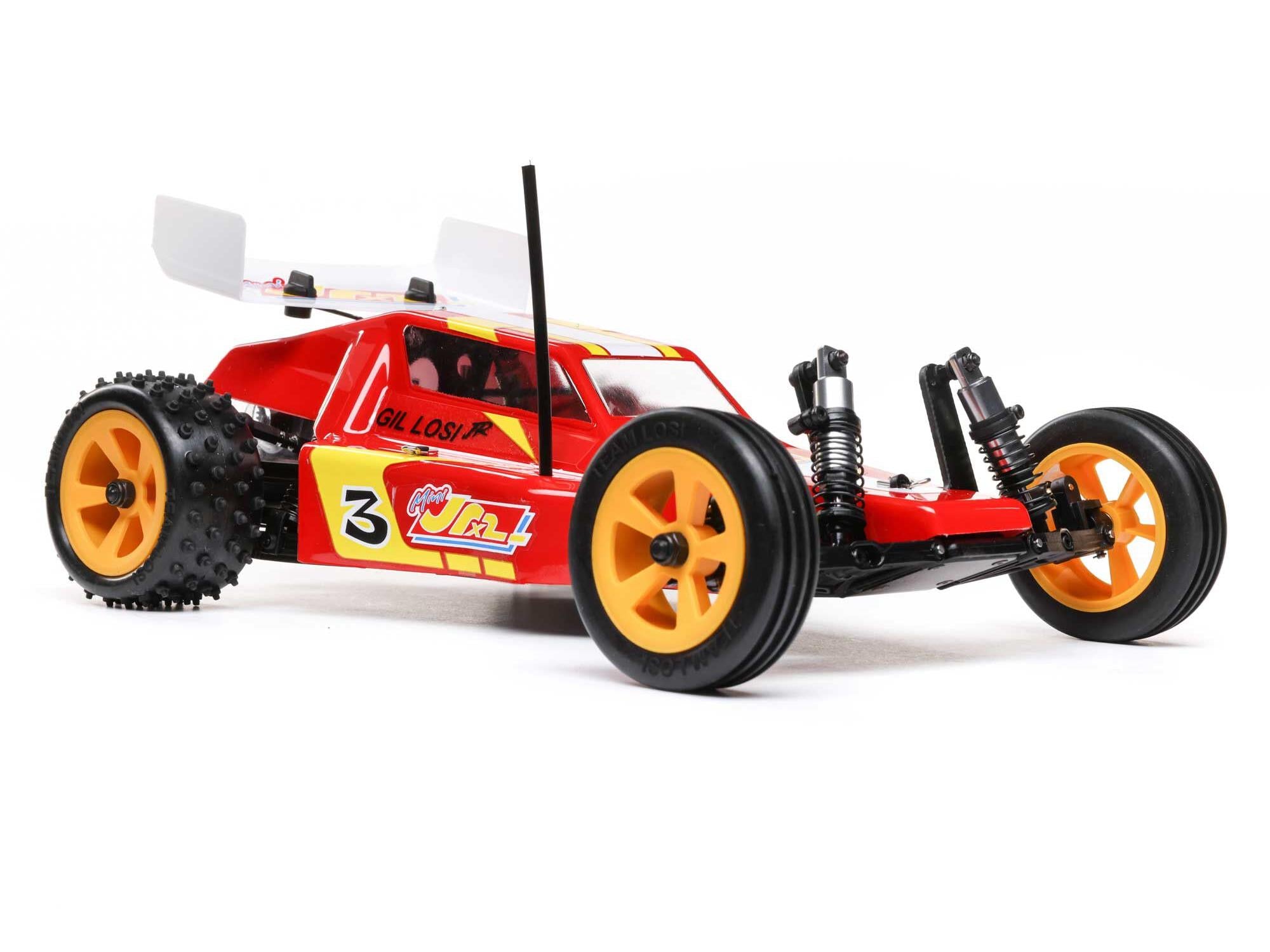 1/16 Mini JRX2 Brushed 2WD Buggy RTR, Red