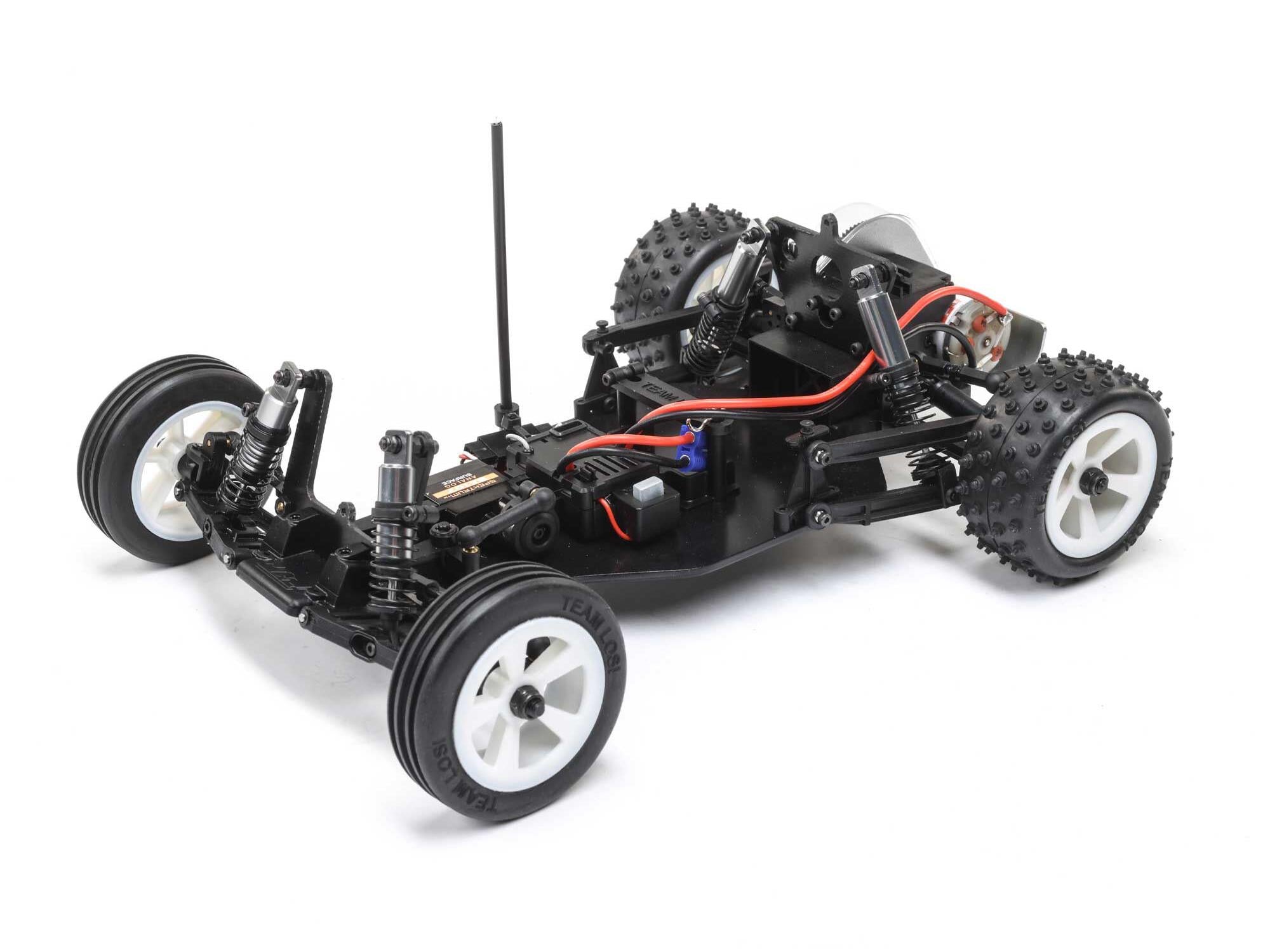 1/16 Mini JRX2 Brushed 2WD Buggy RTR, Red