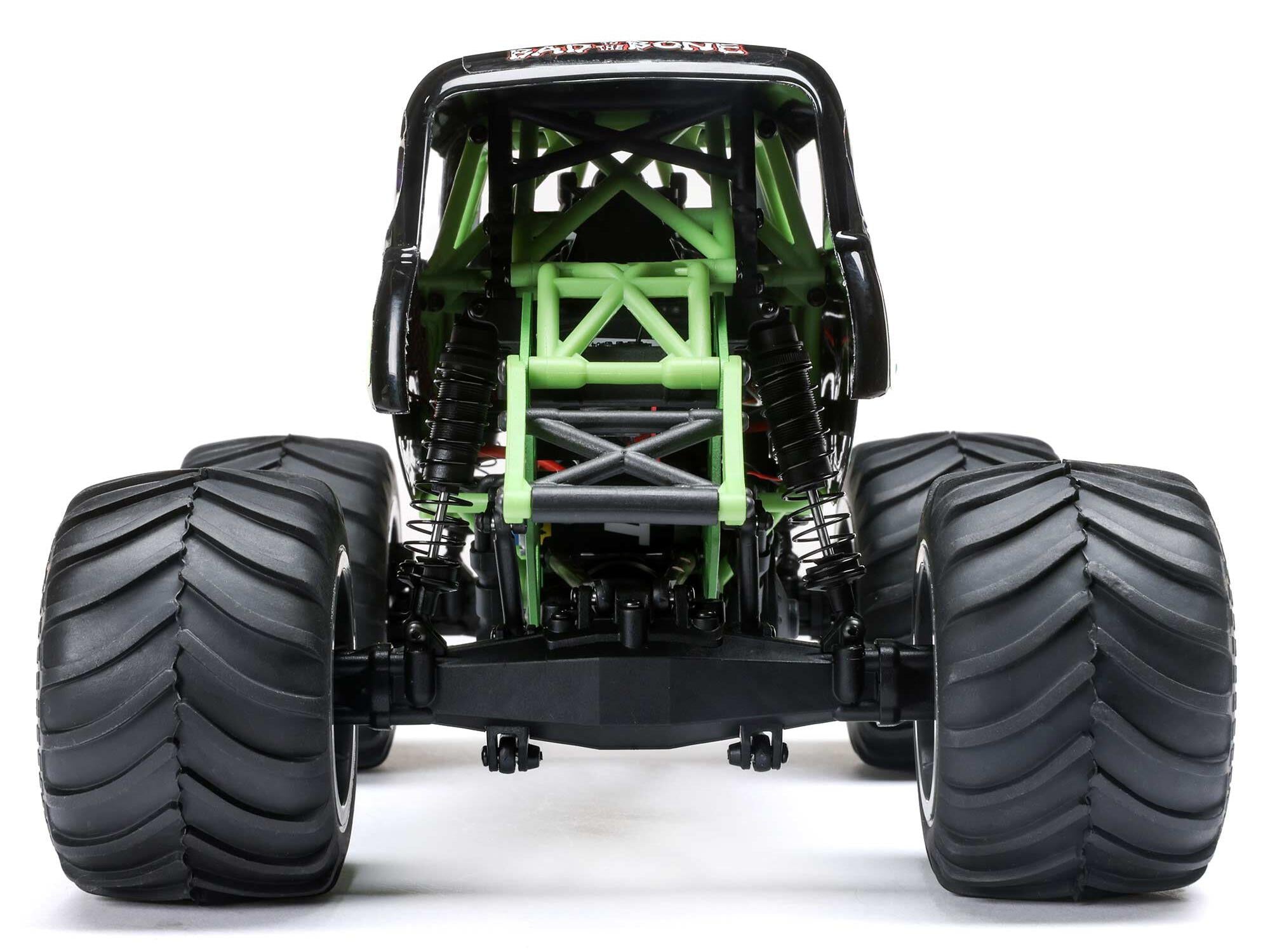 1/18 Mini LMT 4X4 Brushed Monster Truck RTR, Grave Digger