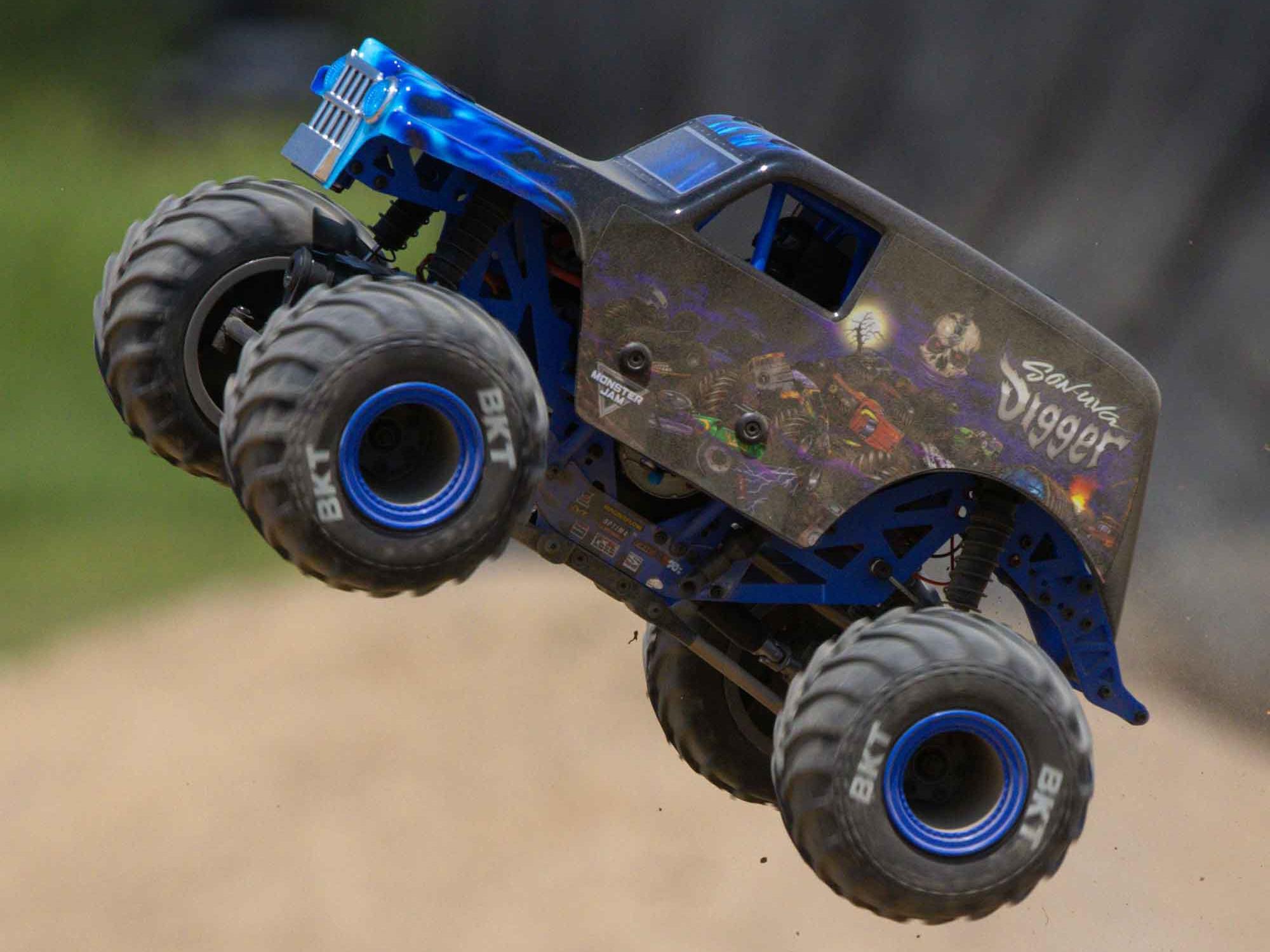 1/18 Mini LMT 4X4 Brushed Monster Truck RTR, Son-Uva Digger