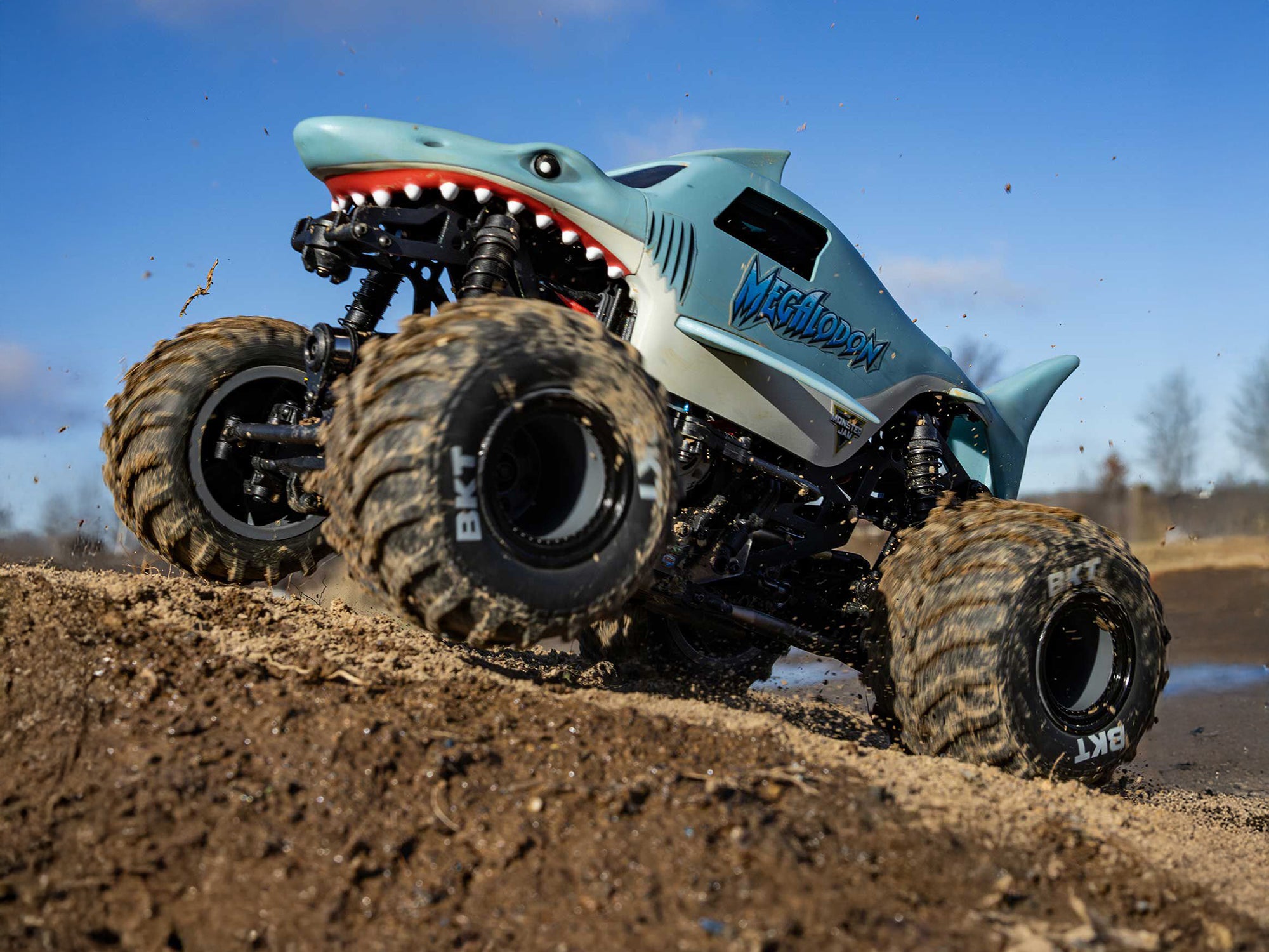 Losi 1/18 Mini LMT Megalodon 2S 4X4 Monster Truck RTR