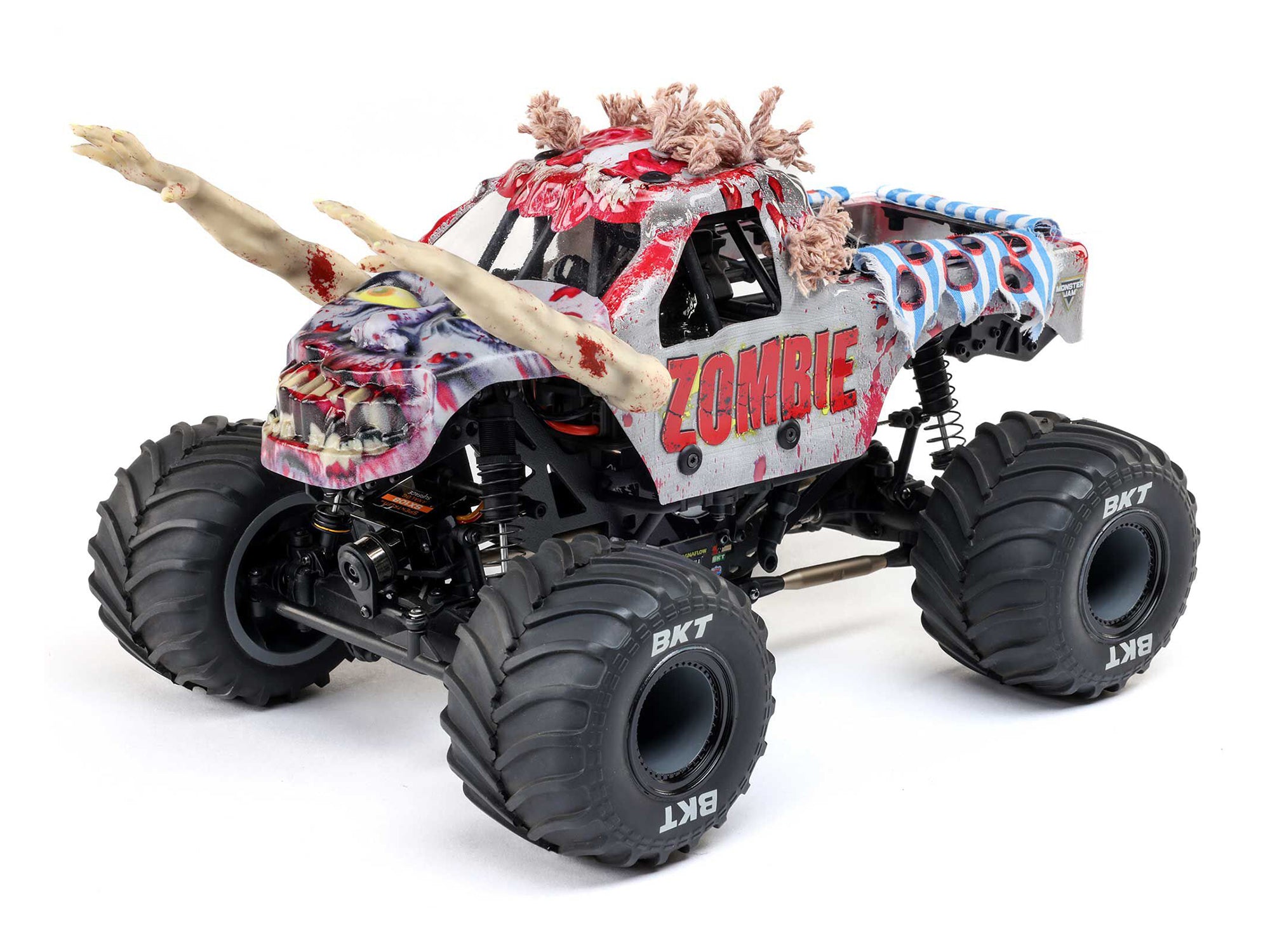Losi 1/18 Mini LMT Zombie Monster Truck RTR  - C-LOS01026T4