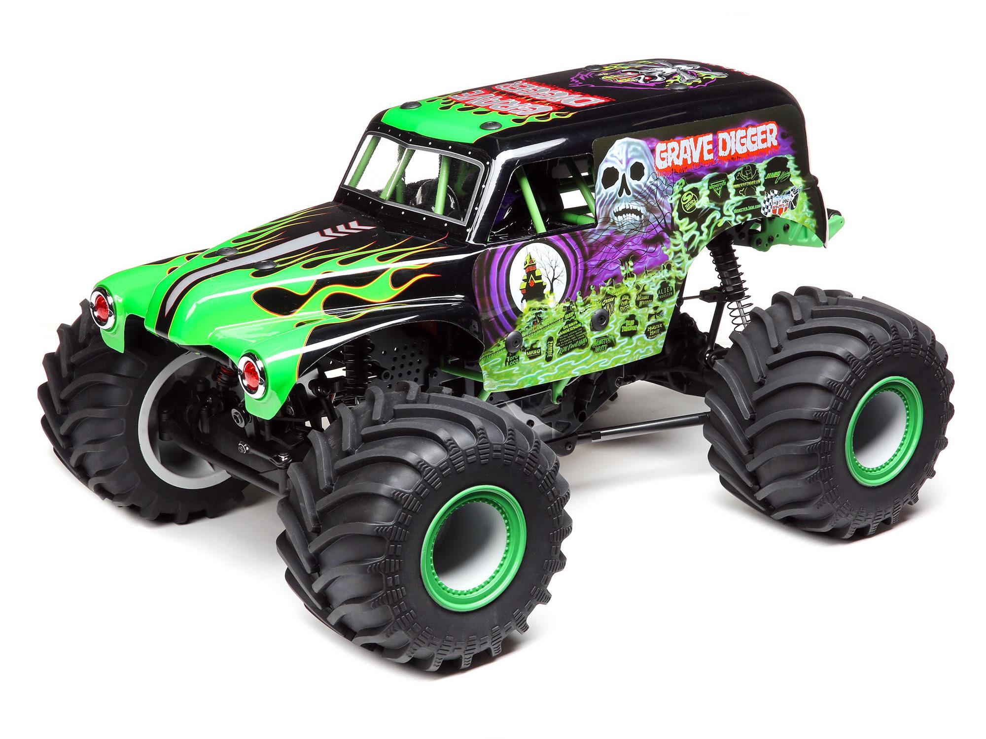 Grave Digger 4WD Solid Axle Monster Truck RTR