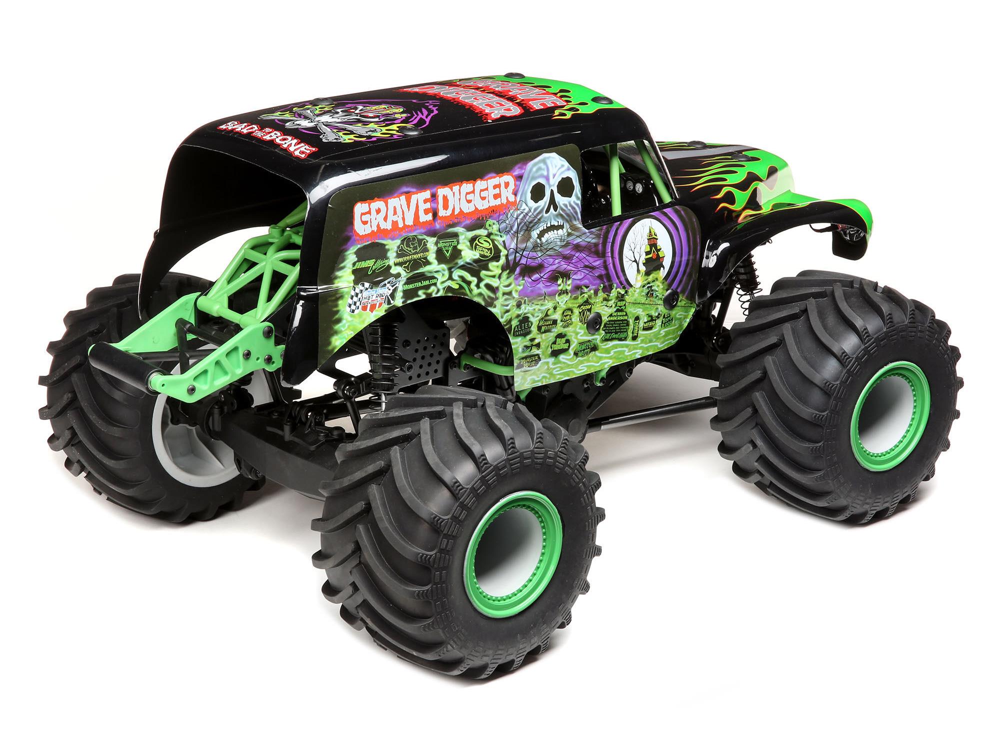 Grave Digger 4WD Solid Axle Monster Truck RTR