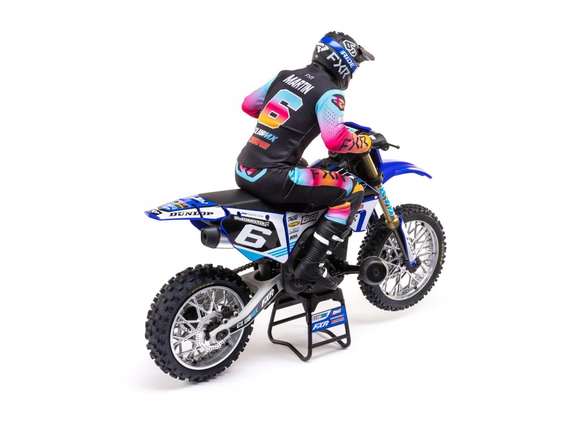 1/4 Promoto-MX Motorcycle RTR, Club MX (blue)