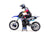 1/4 Promoto-MX Motorcycle RTR, Club MX (blue)